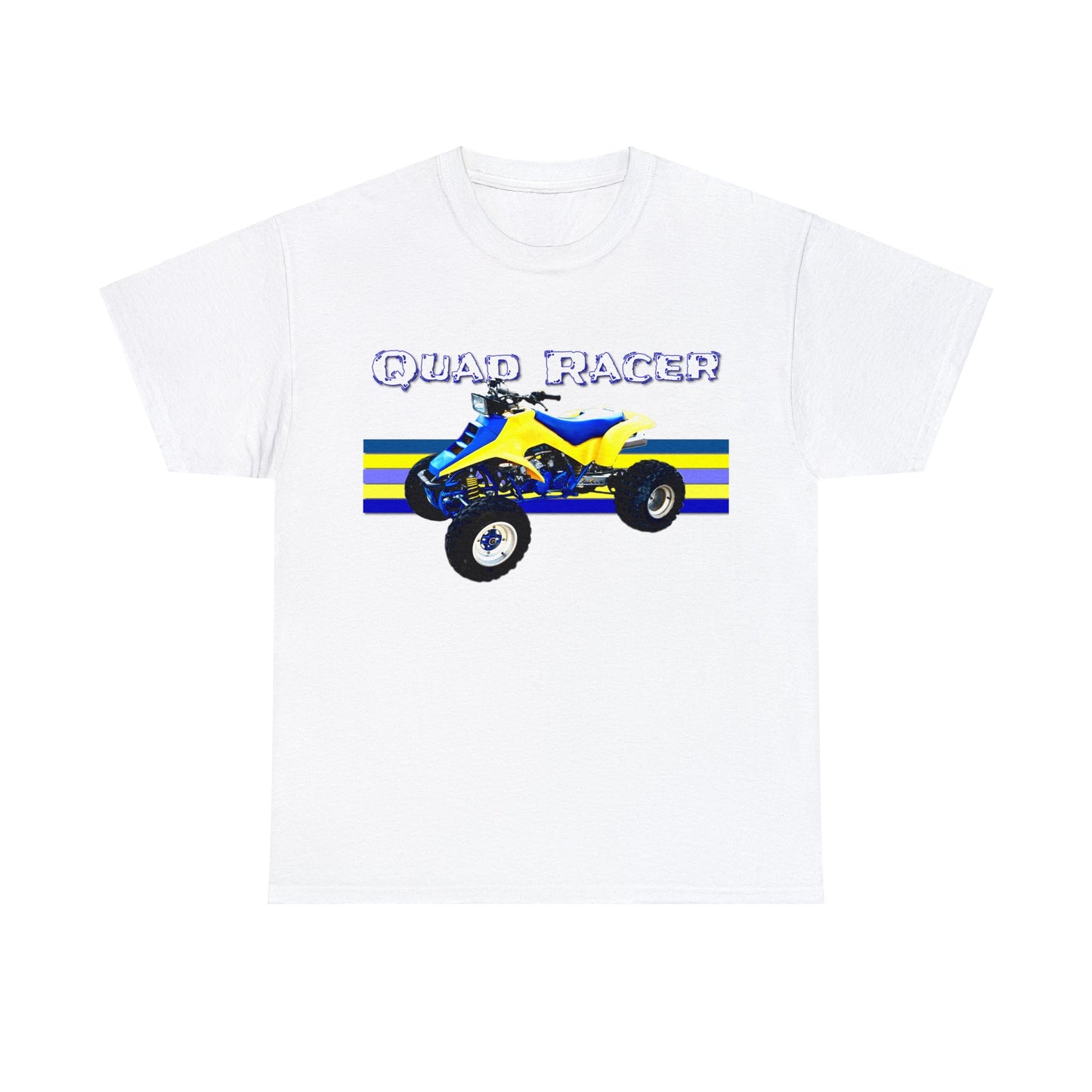 Quad Racer Quad ATV, Banshee Four Wheeler, Quad Bike Heavy Cotton Tee