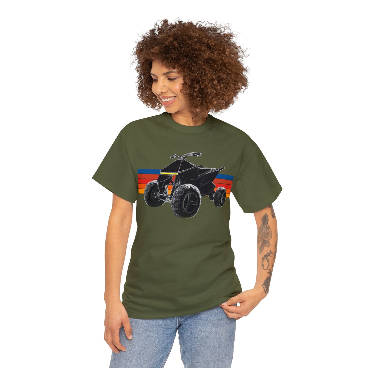 Cyber Quad, ATV, ATC, Electric All Terrain Vehicle Heavy Cotton Tee