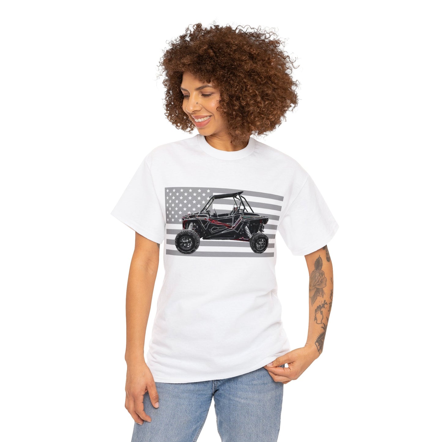 RZR UTV Side By Side 4x4 Off Road ATC Heavy Cotton Tee