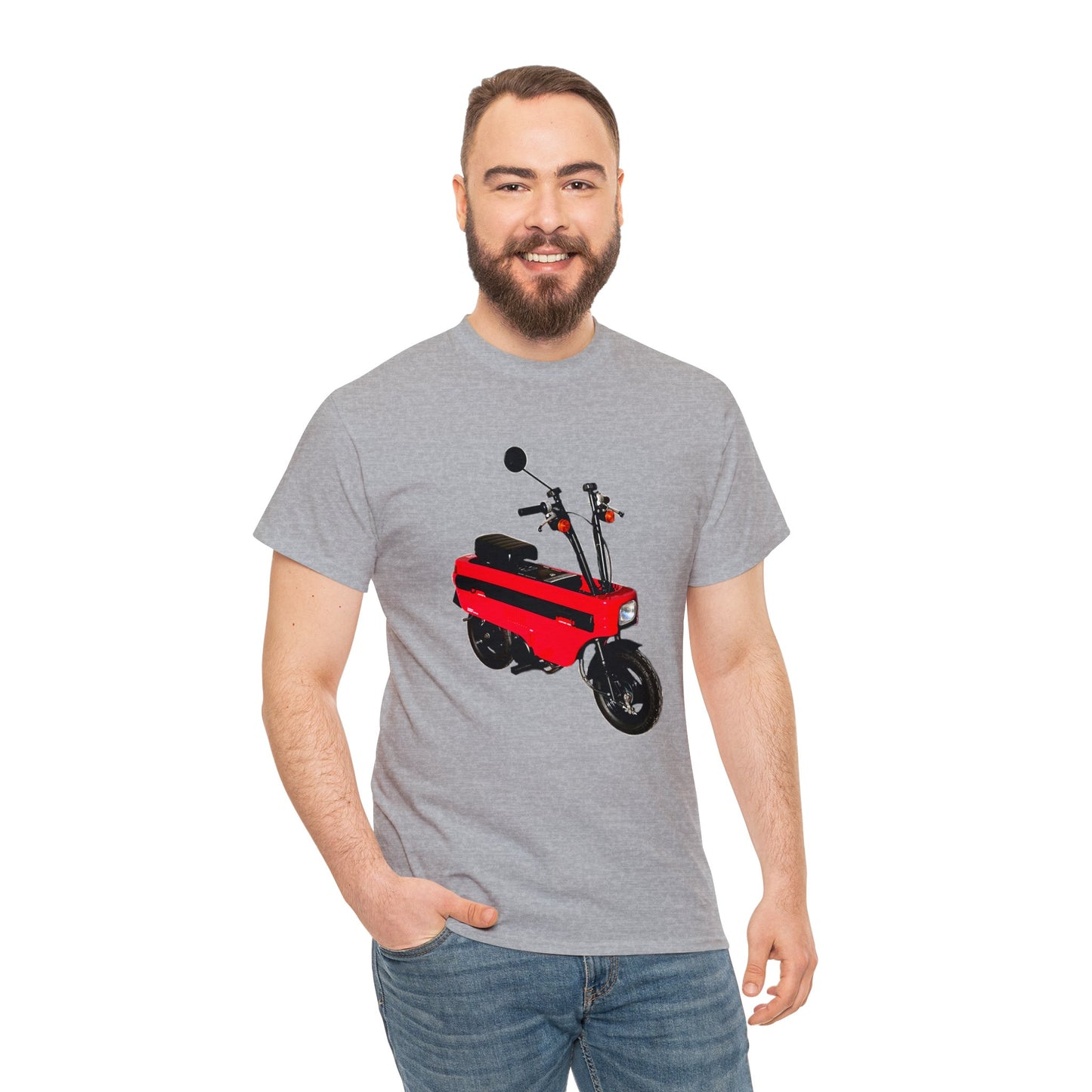 Motocompo Scooter Mini Bike Motorcycle Moped Heavy Cotton Tee