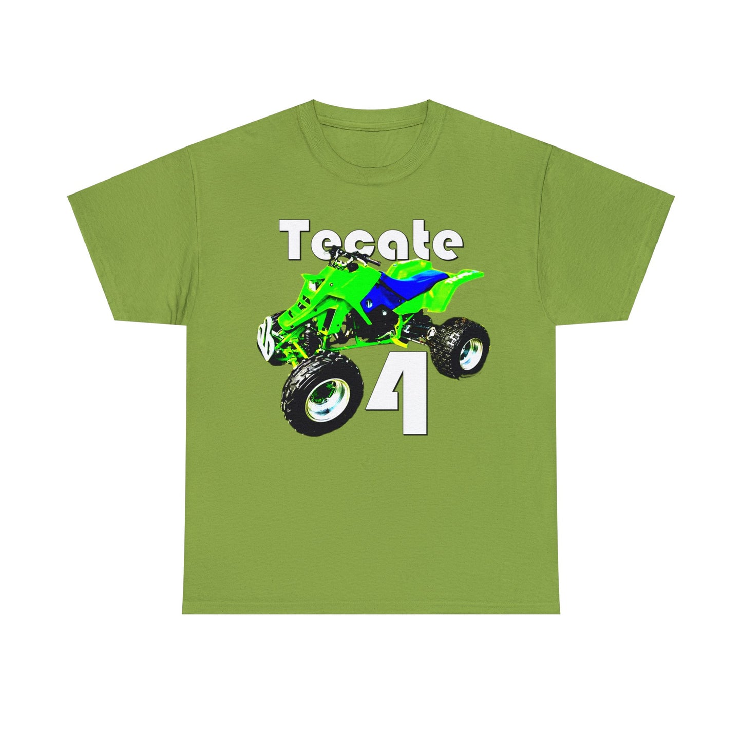 Tecate Vintage Four Wheeler 4 Wheeler ATC ATV Heavy Cotton Tee