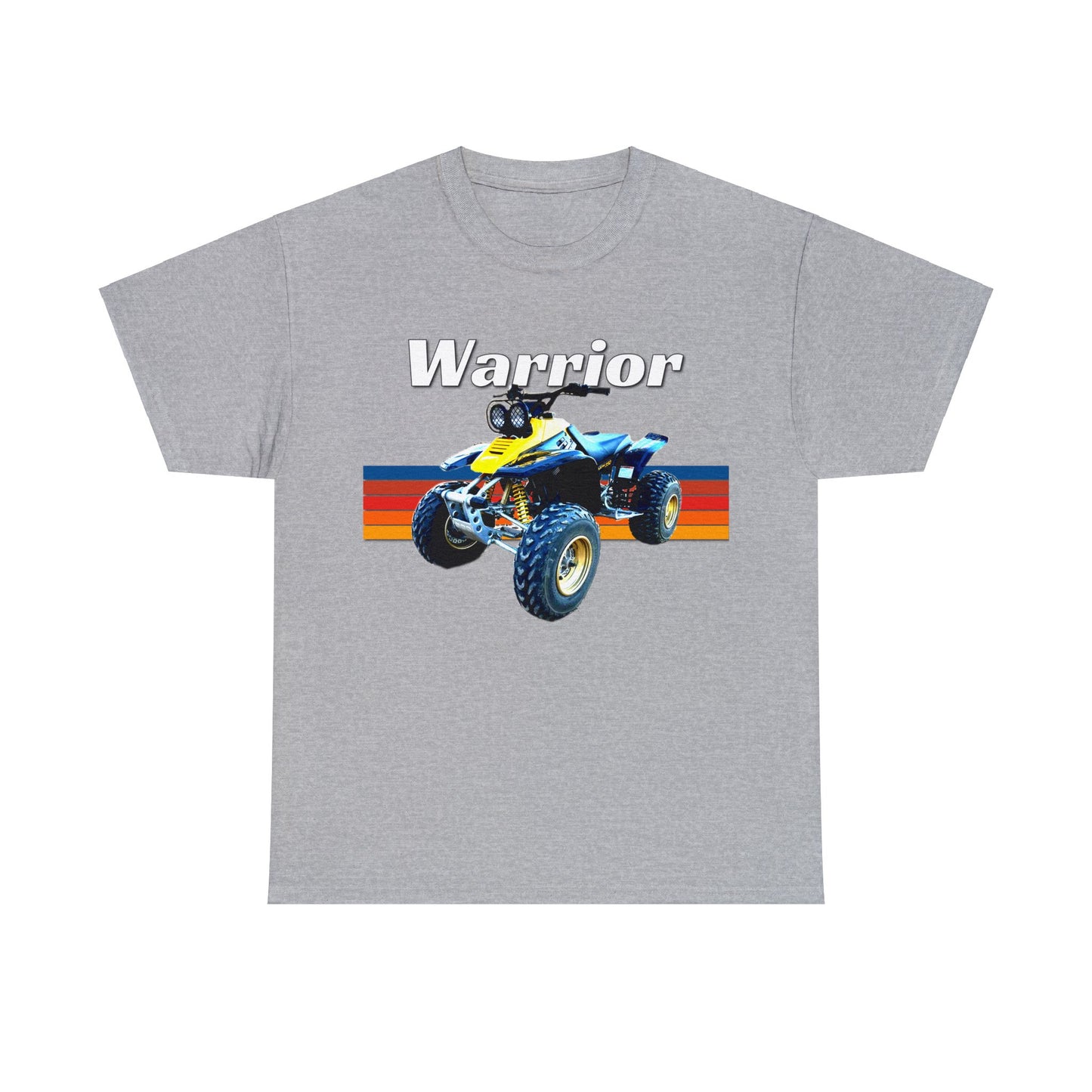 Warrior Quad Bike ATC ATV 4 wheeler Off Road Heavy Cotton Tee