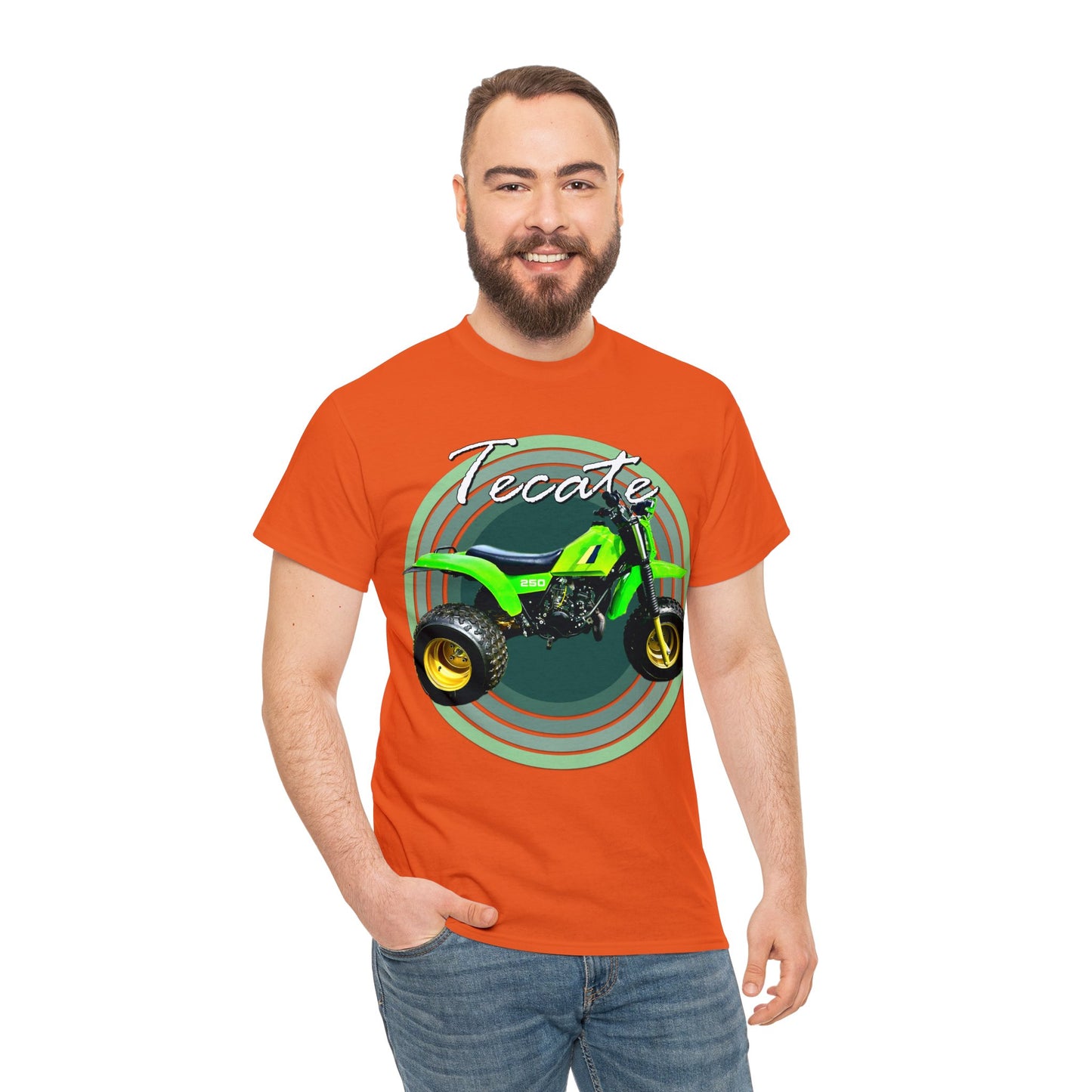 Tecate Vintage Three Wheeler 3 Wheeler ATC ATV Heavy Cotton Tee