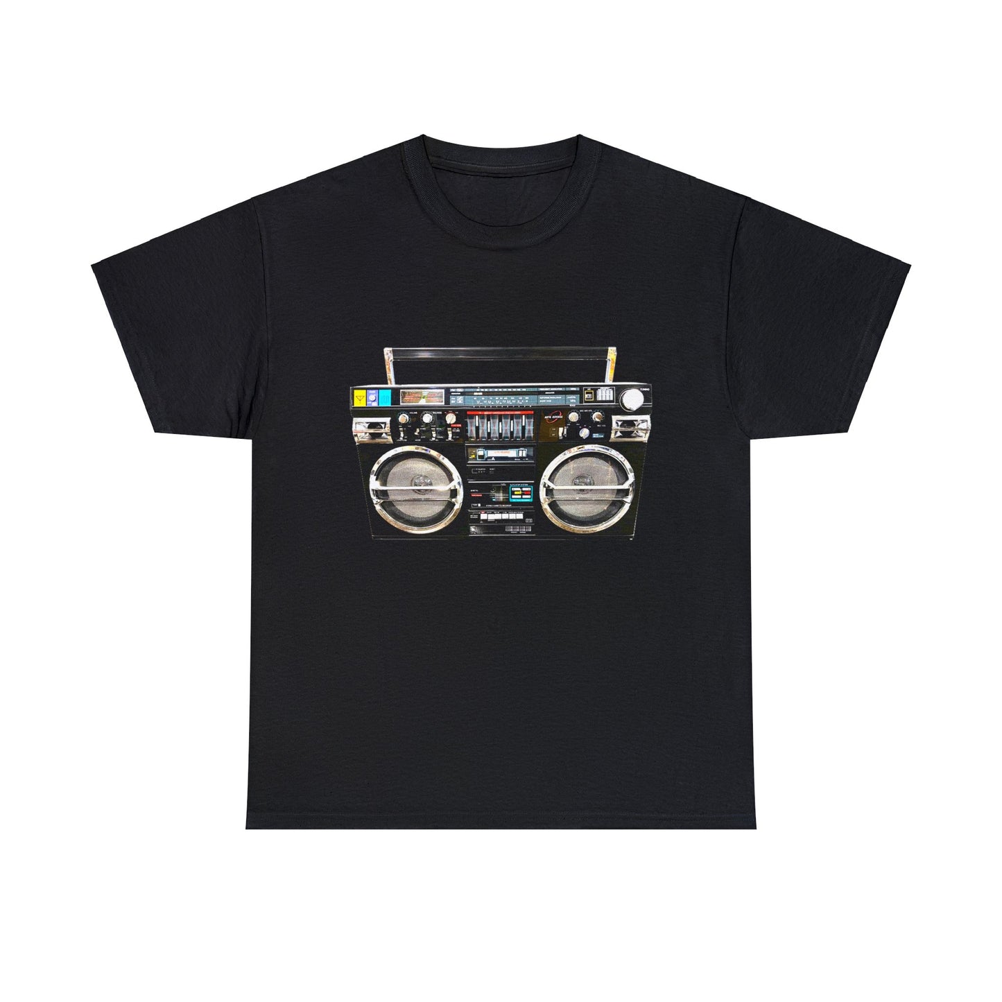 Jambox, Boom Box, Ghetto Blaster, Radio, Tape Player Heavy Cotton Tee