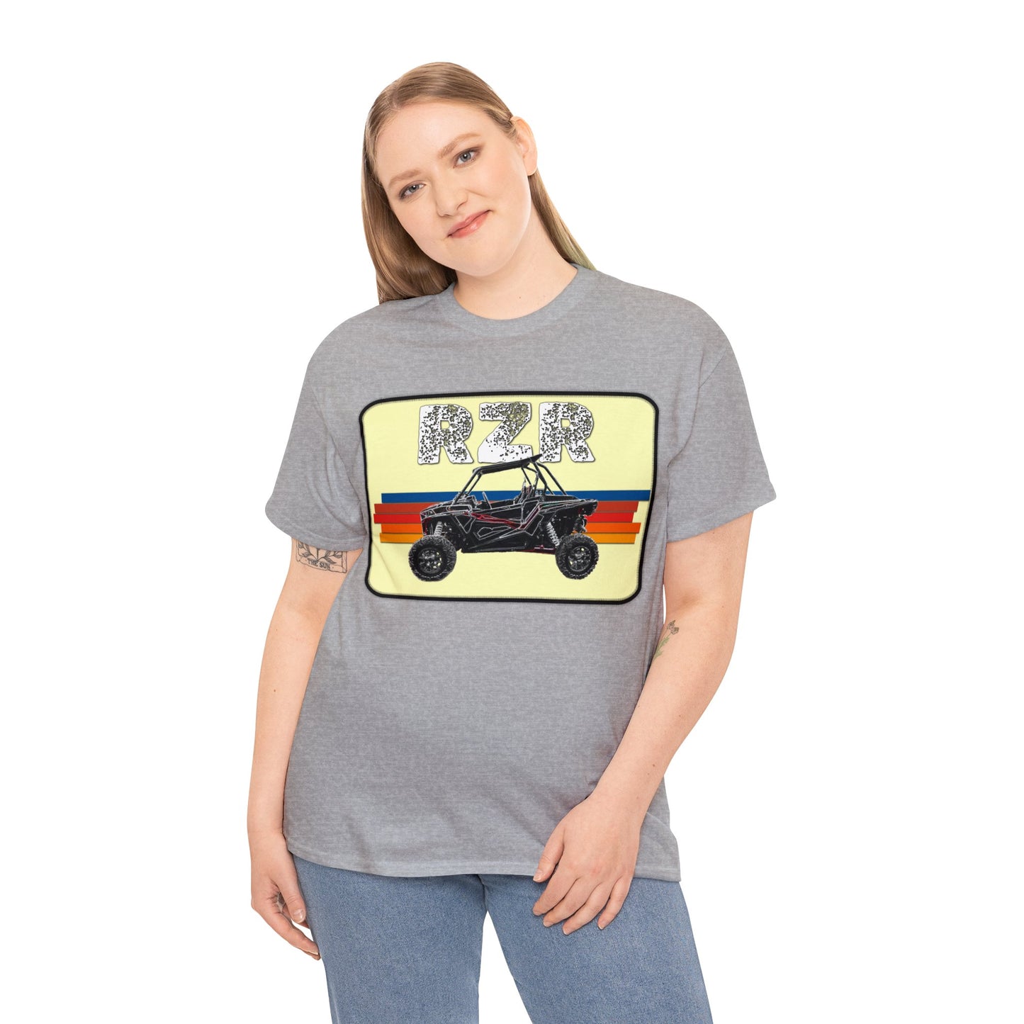 RZR UTV Side By Side 4x4 Off Road ATC Heavy Cotton Tee