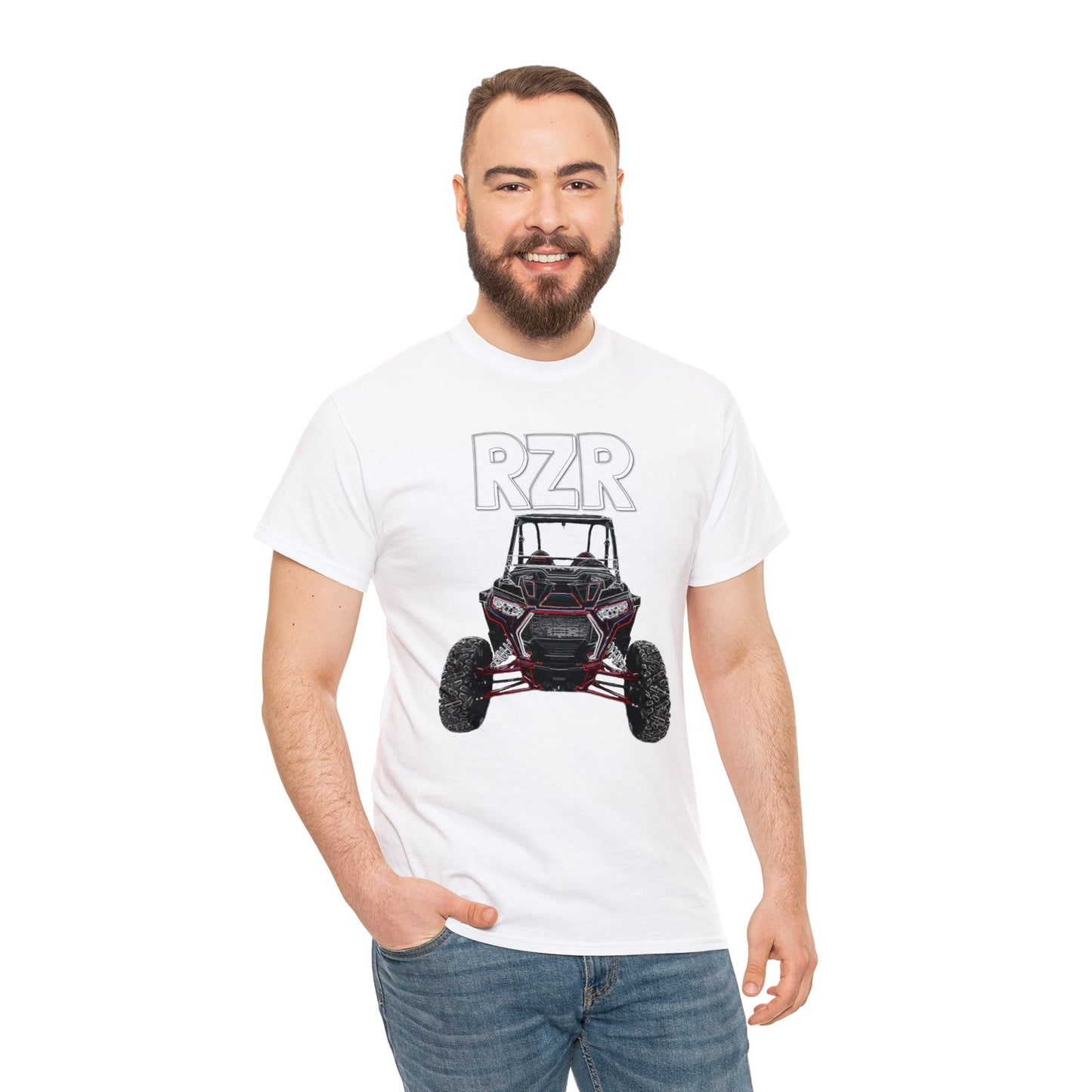 RZR UTV Side By Side 4x4 Off Road ATC Heavy Cotton Tee