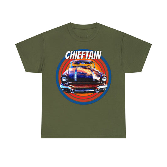 Vintage Chieftain Car, Antique Chieftain American Car Heavy Cotton Tee