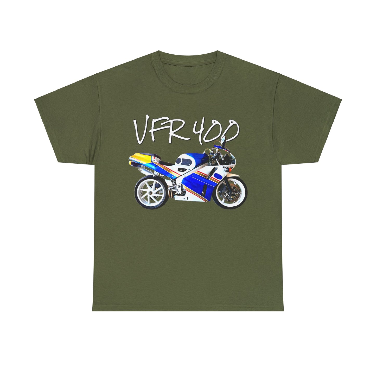 VFR 400 Motorcycle, Street Bike, Street Motorcycle, Sport Bike Heavy Cotton Tee