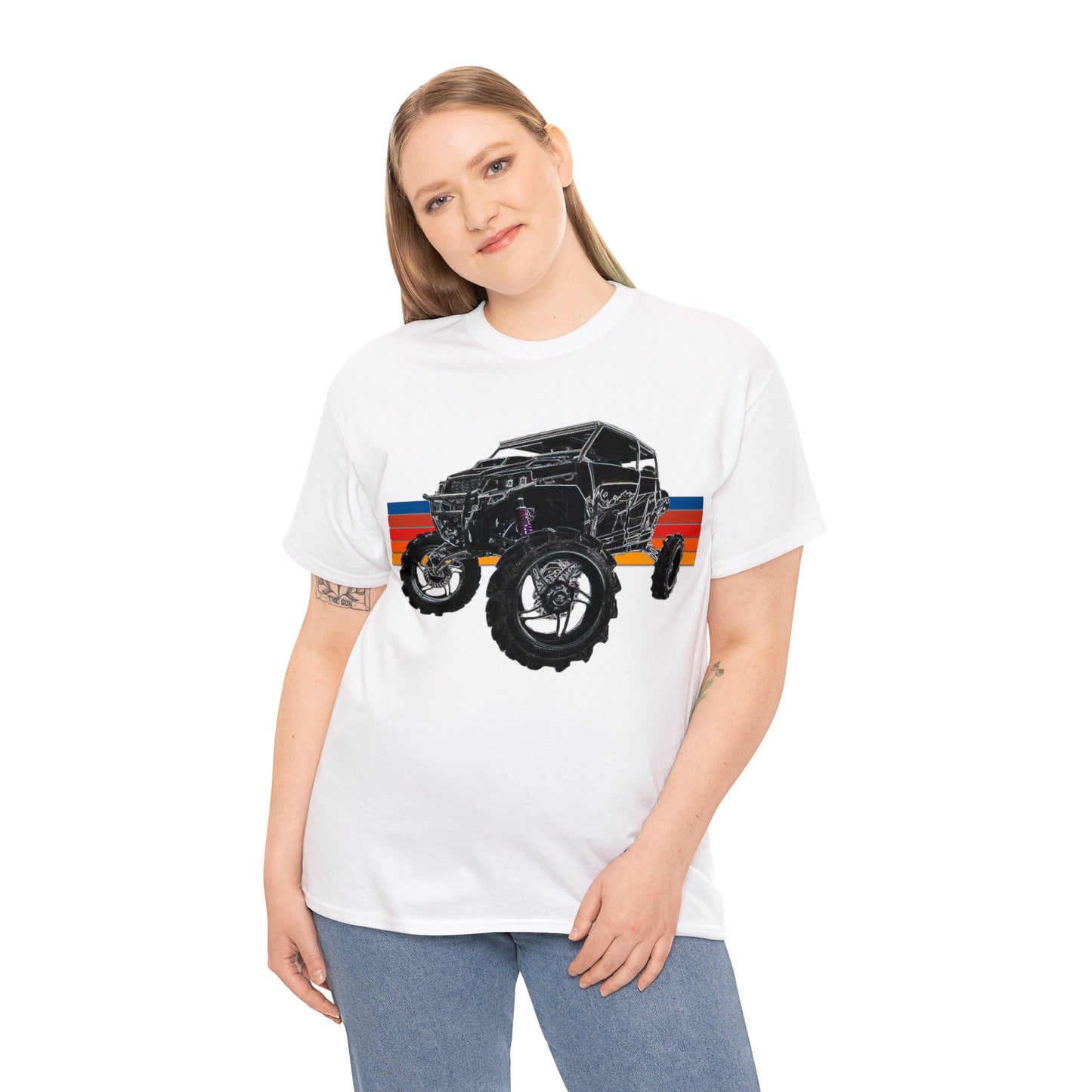 The General, 4x4, Off Road, UTV, Side By Side, ATV, ATC Heavy Cotton Tee