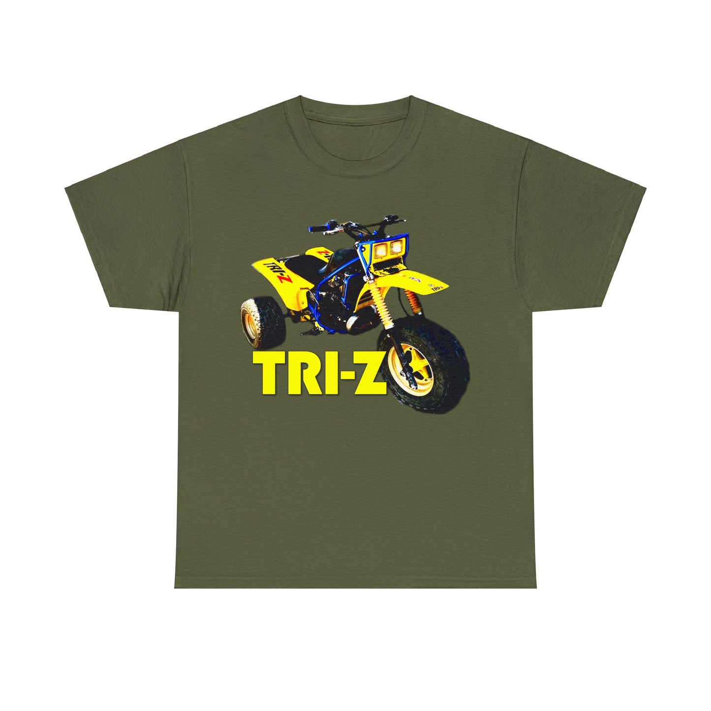 Tri Z Vintage Three Wheeler 3 Wheeler ATC ATV Heavy Cotton Tee