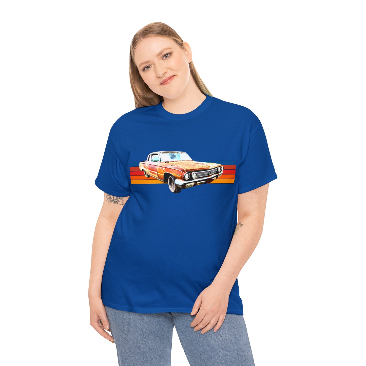 Vintage Wildcat Antique American Muscle Car Heavy Cotton Tee