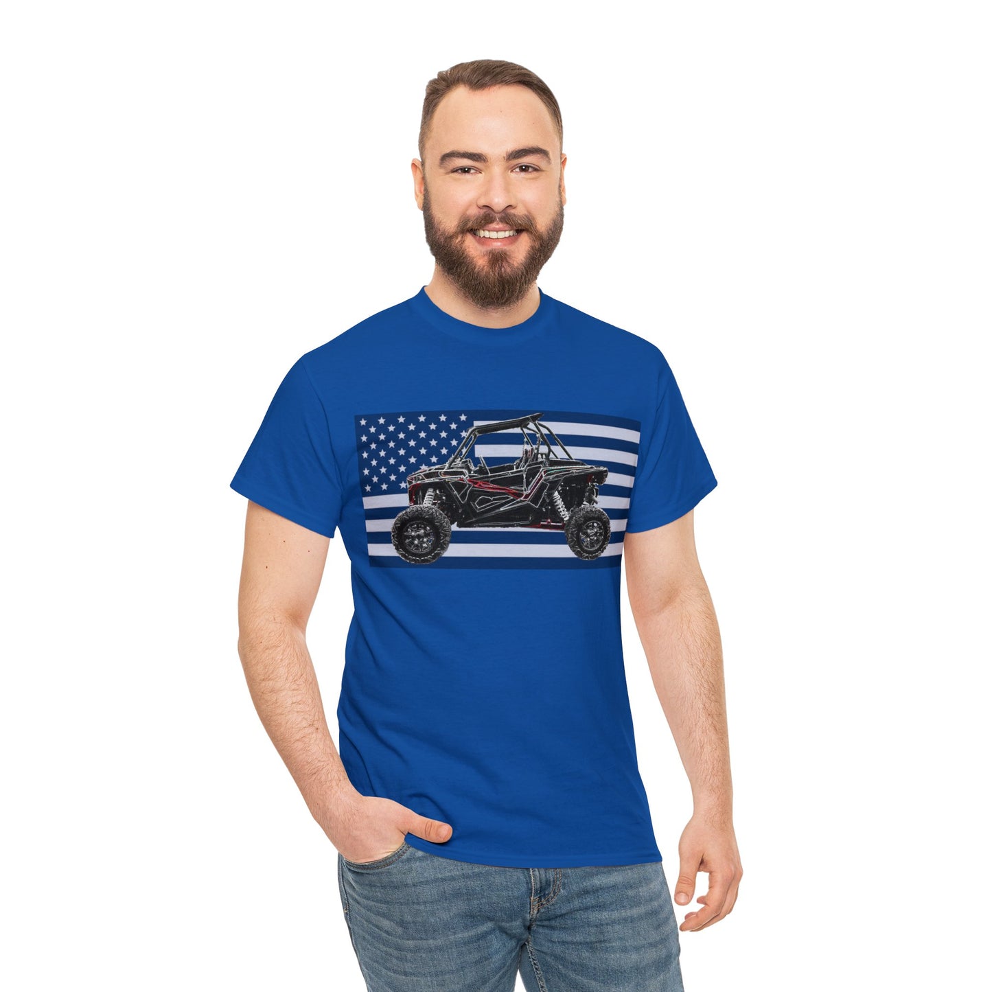 RZR UTV Side By Side 4x4 Off Road ATC Heavy Cotton Tee