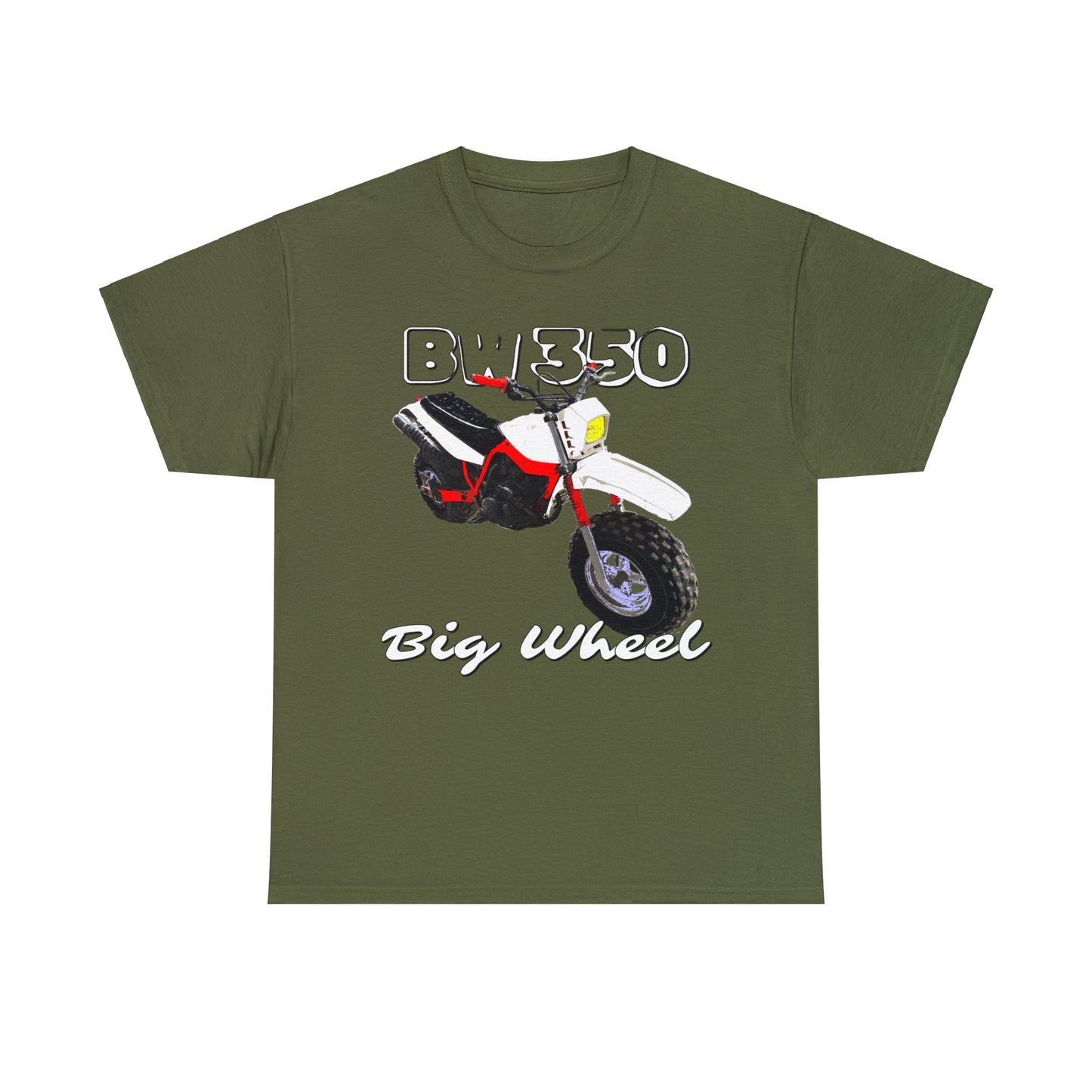 BW 350 Big Wheel ATV ATC Adventure Rider All Terrain Motorcycle Heavy Cotton Tee