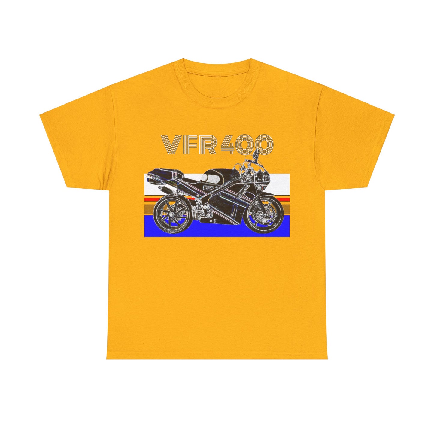 VFR 400 Motorcycle, Street Bike, Street Motorcycle, Sport Bike Heavy Cotton Tee