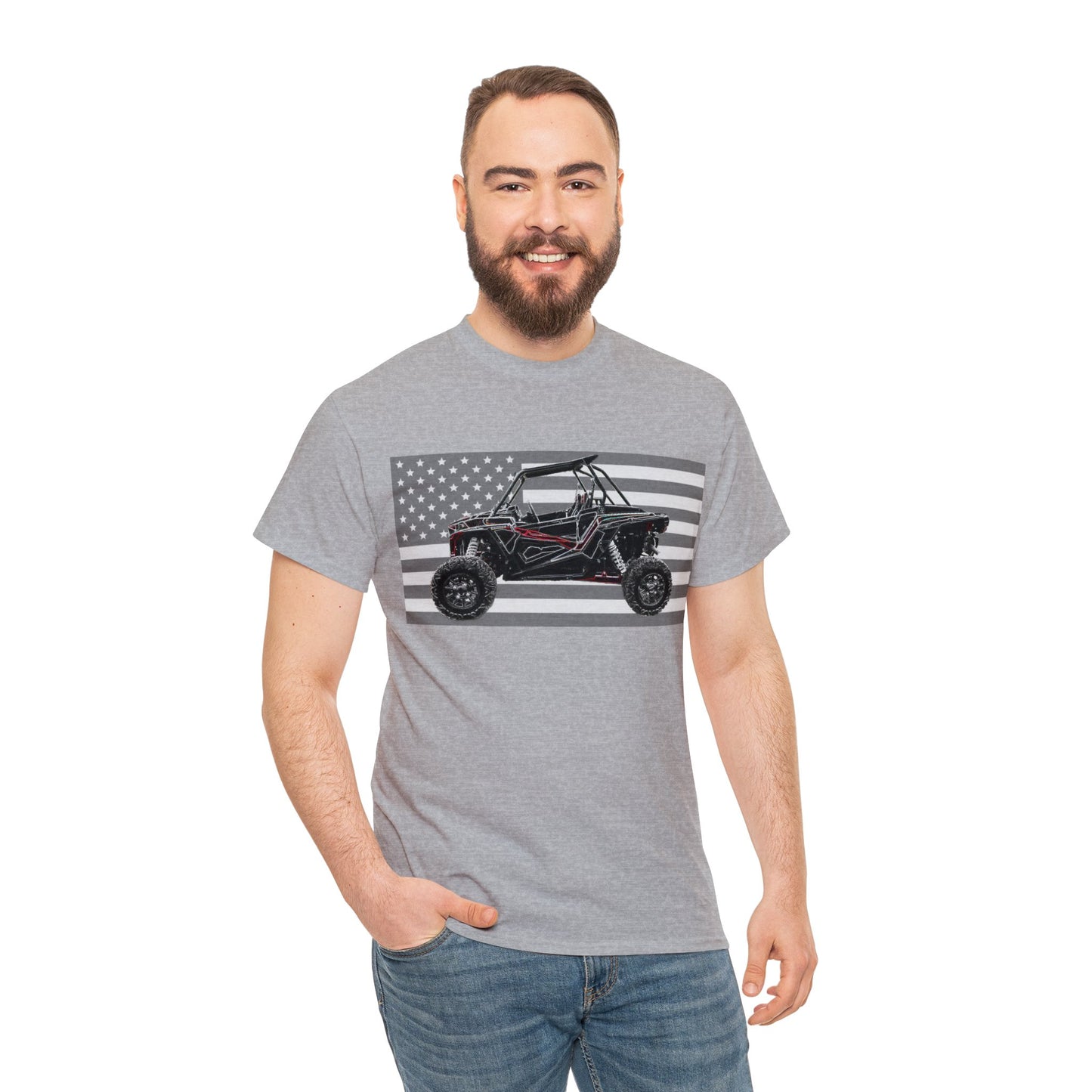 RZR UTV Side By Side 4x4 Off Road ATC Heavy Cotton Tee