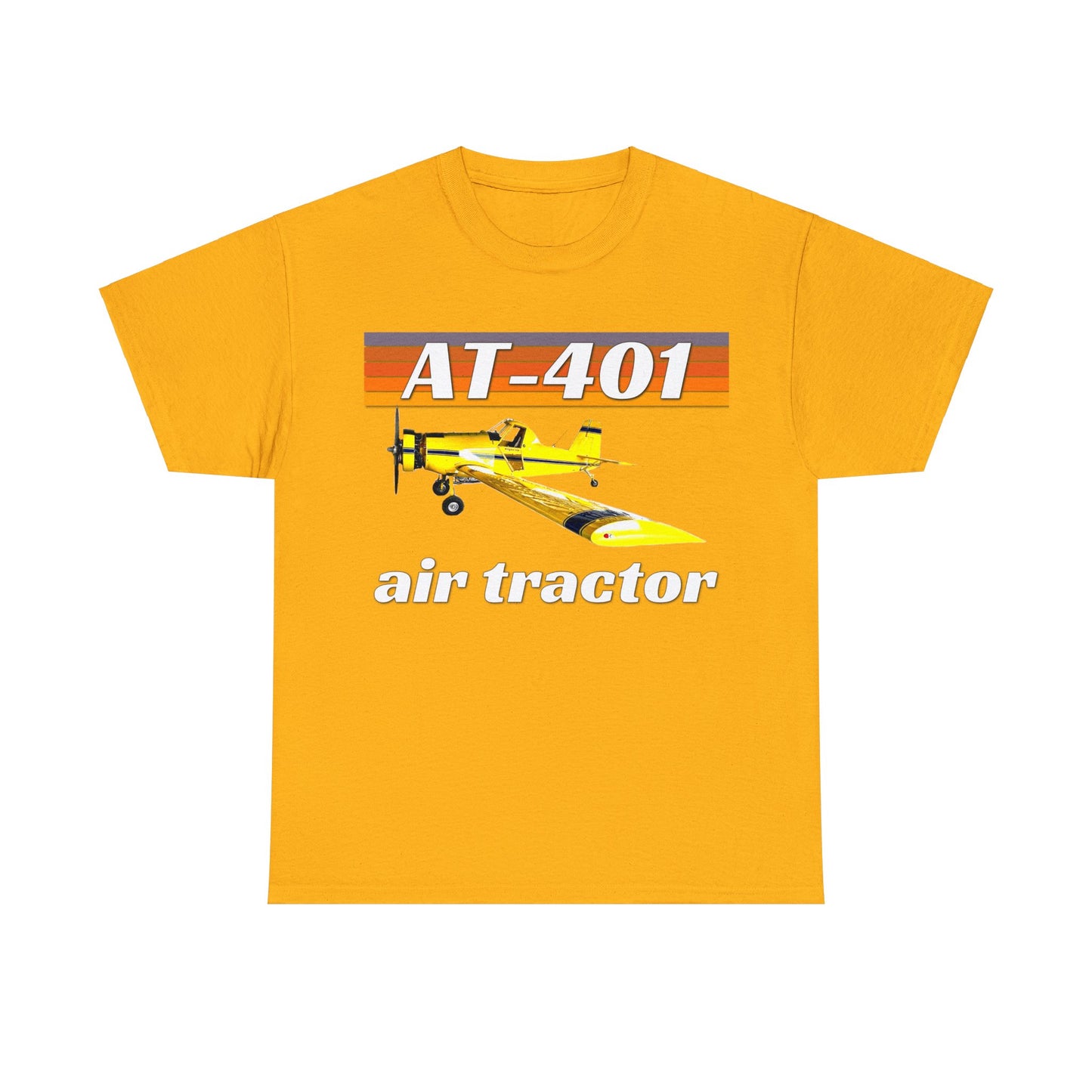 AT 401 Crop Duster Plane, Air Tractor Airplane, Farming Airplane Heavy Cotton Tee