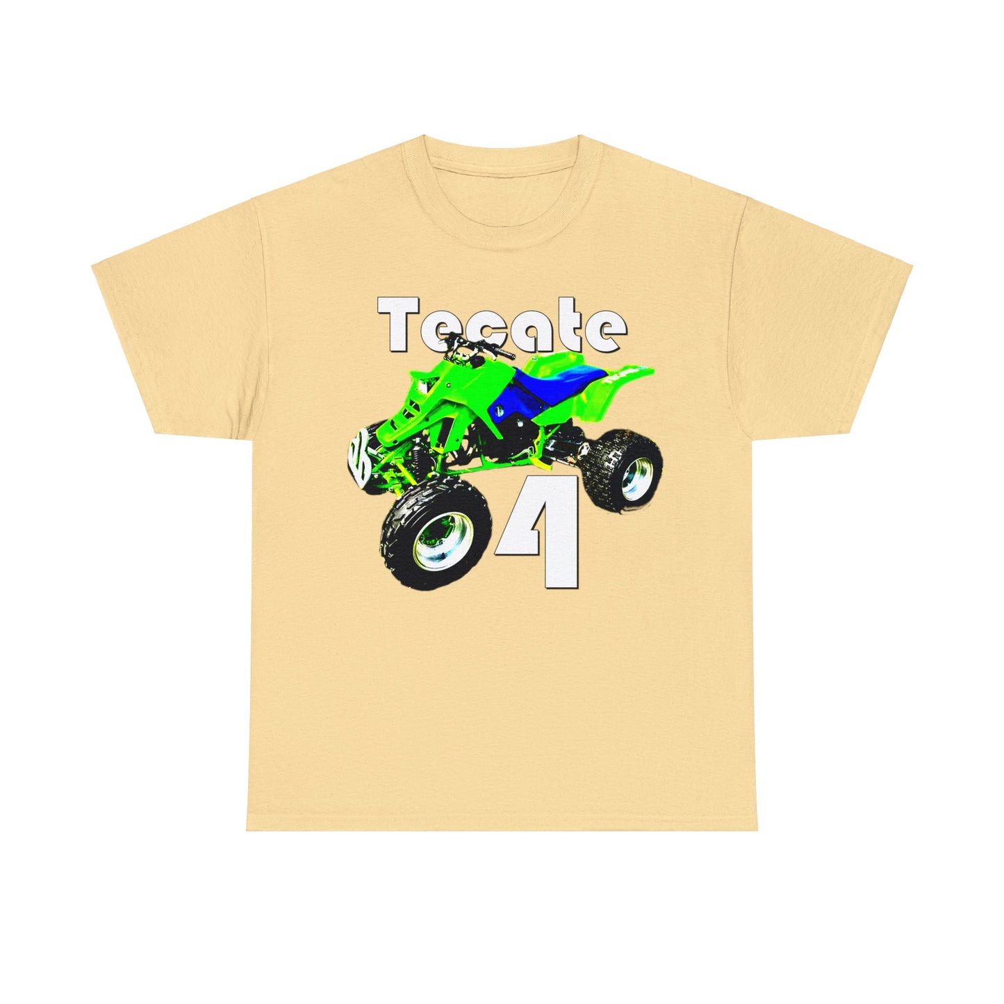 Tecate Vintage Four Wheeler 4 Wheeler ATC ATV Heavy Cotton Tee