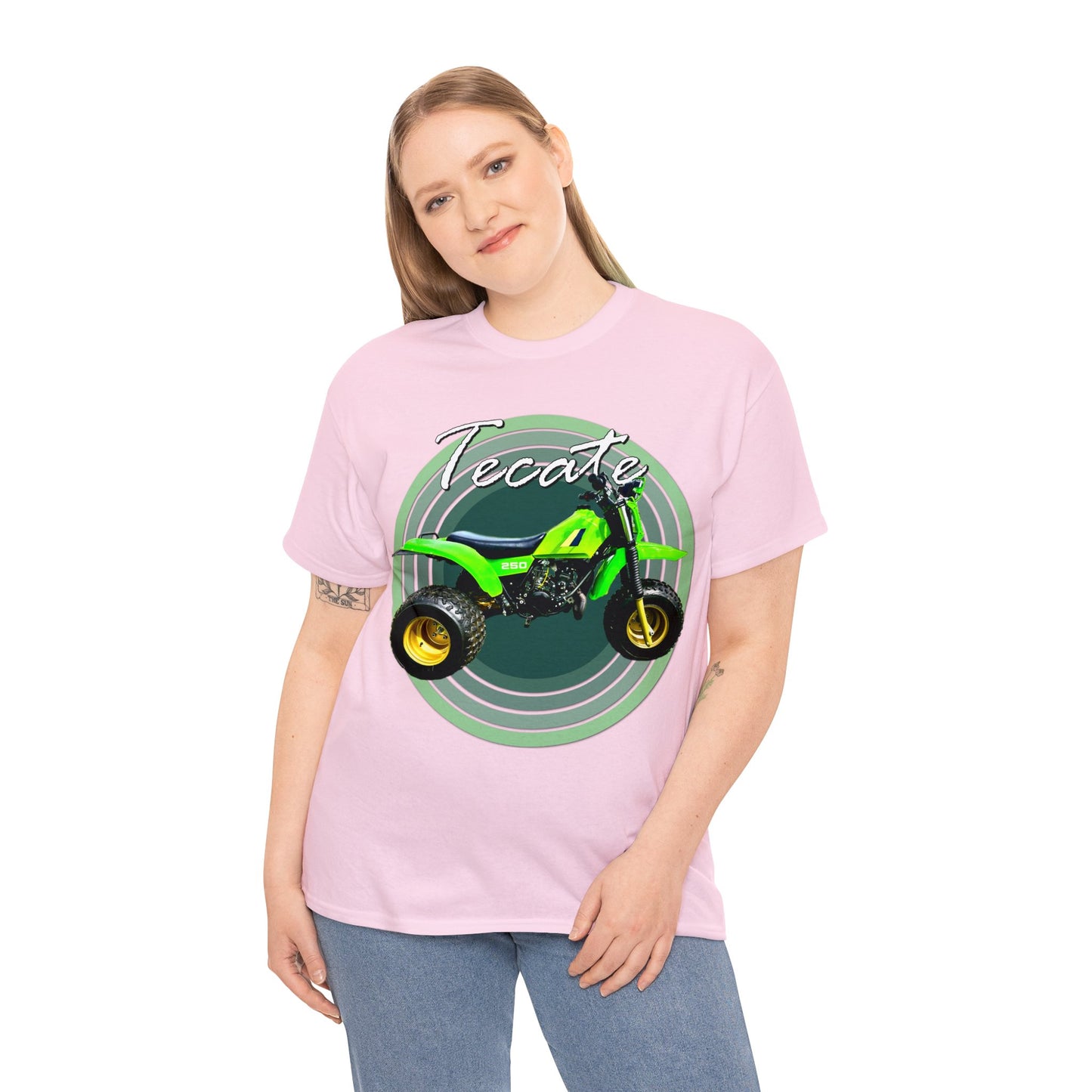 Tecate Vintage Three Wheeler 3 Wheeler ATC ATV Heavy Cotton Tee