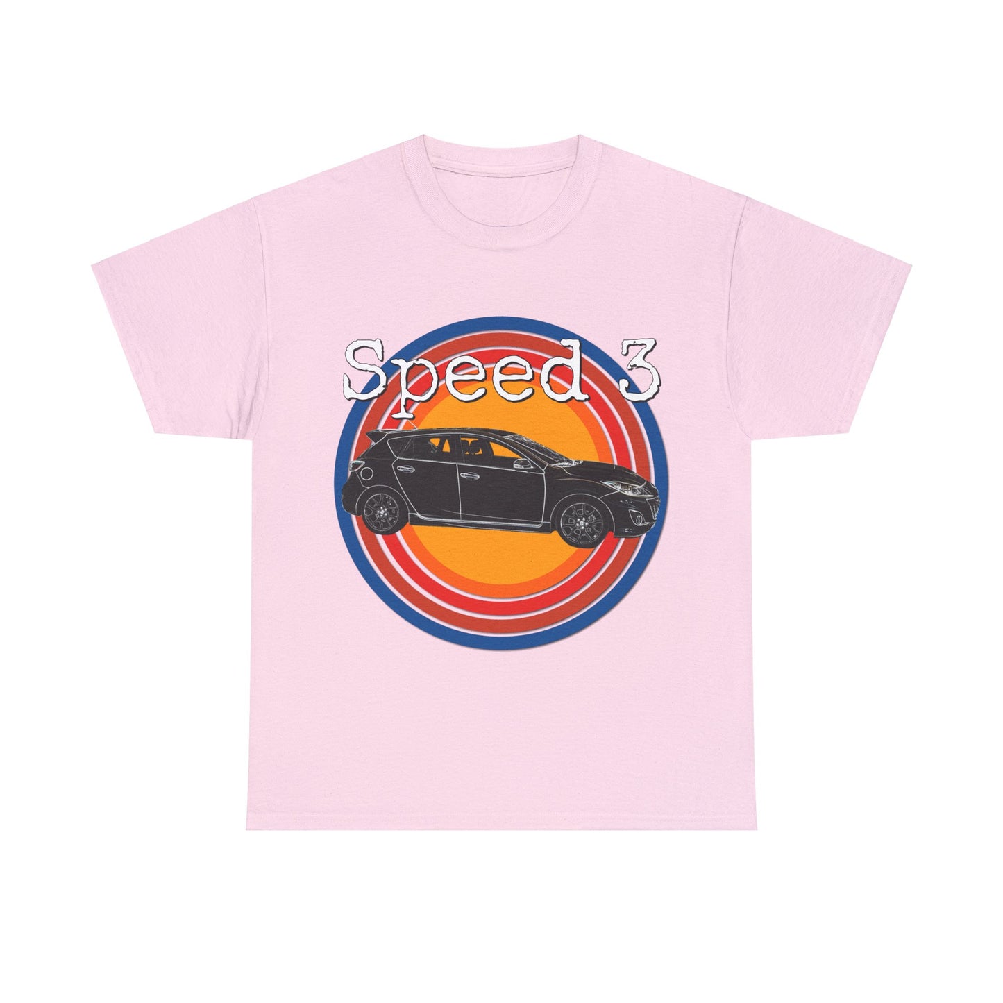 Speed 3 Hot Hatch Turbo Charged Car Subie Heavy Cotton Tee