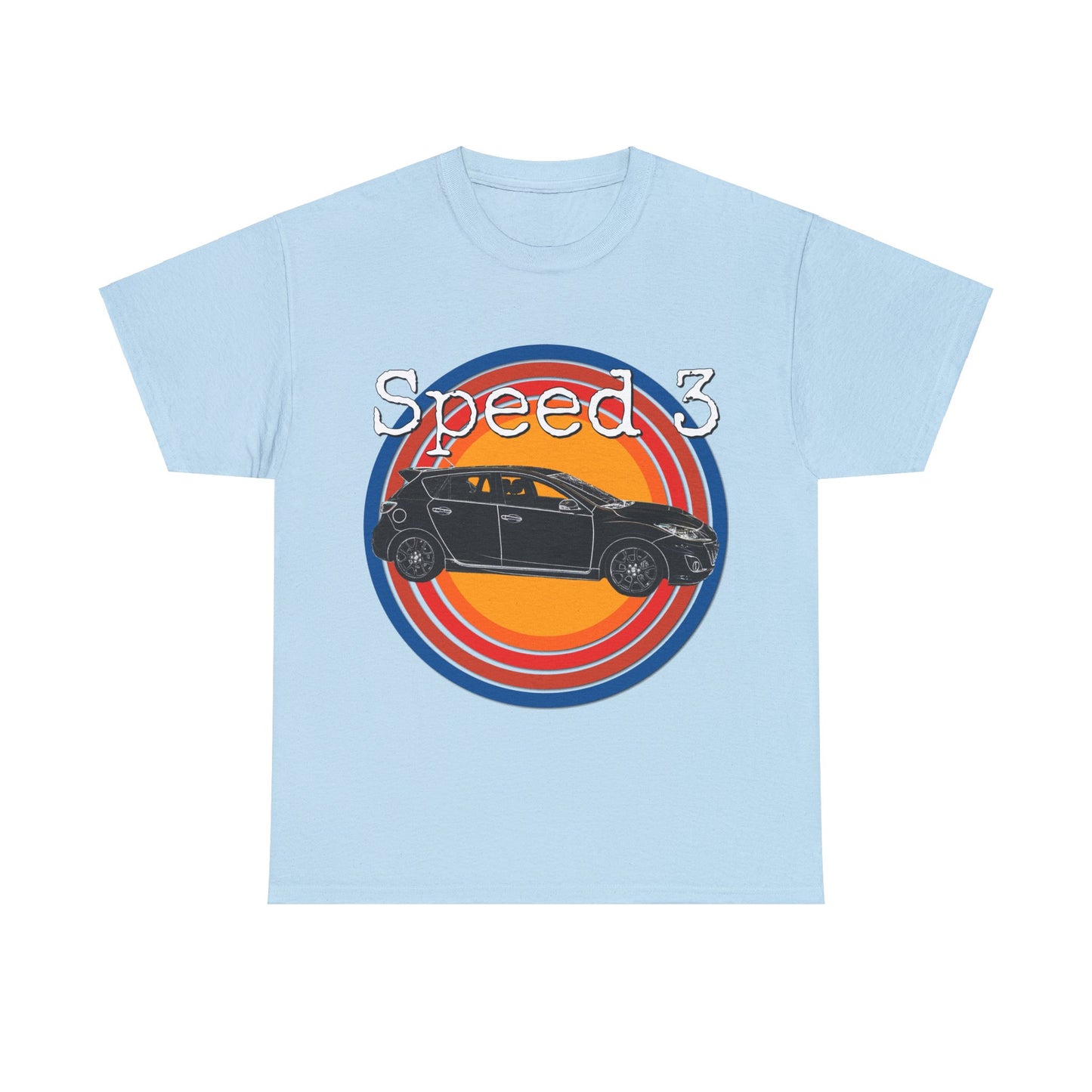 Speed 3 Hot Hatch Turbo Charged Car Subie Heavy Cotton Tee