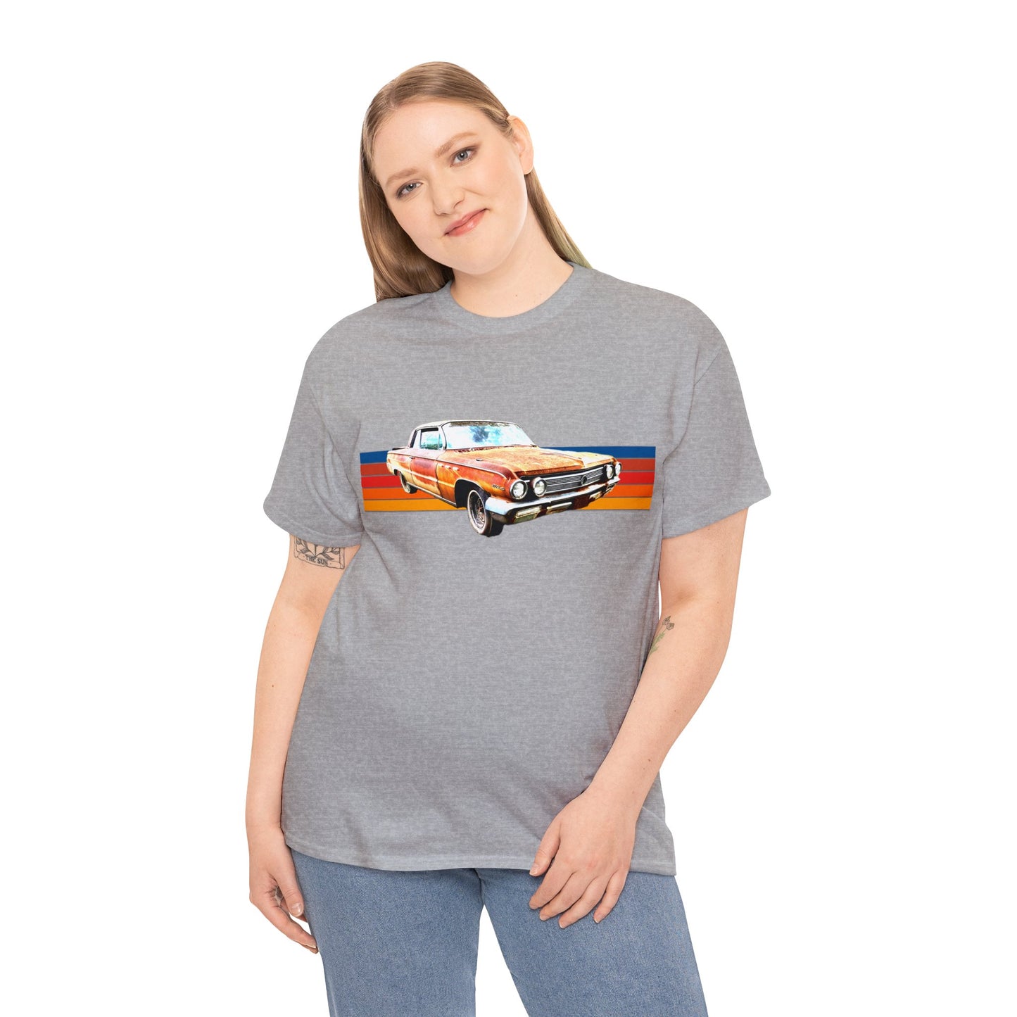 Vintage Wildcat Antique American Muscle Car Heavy Cotton Tee