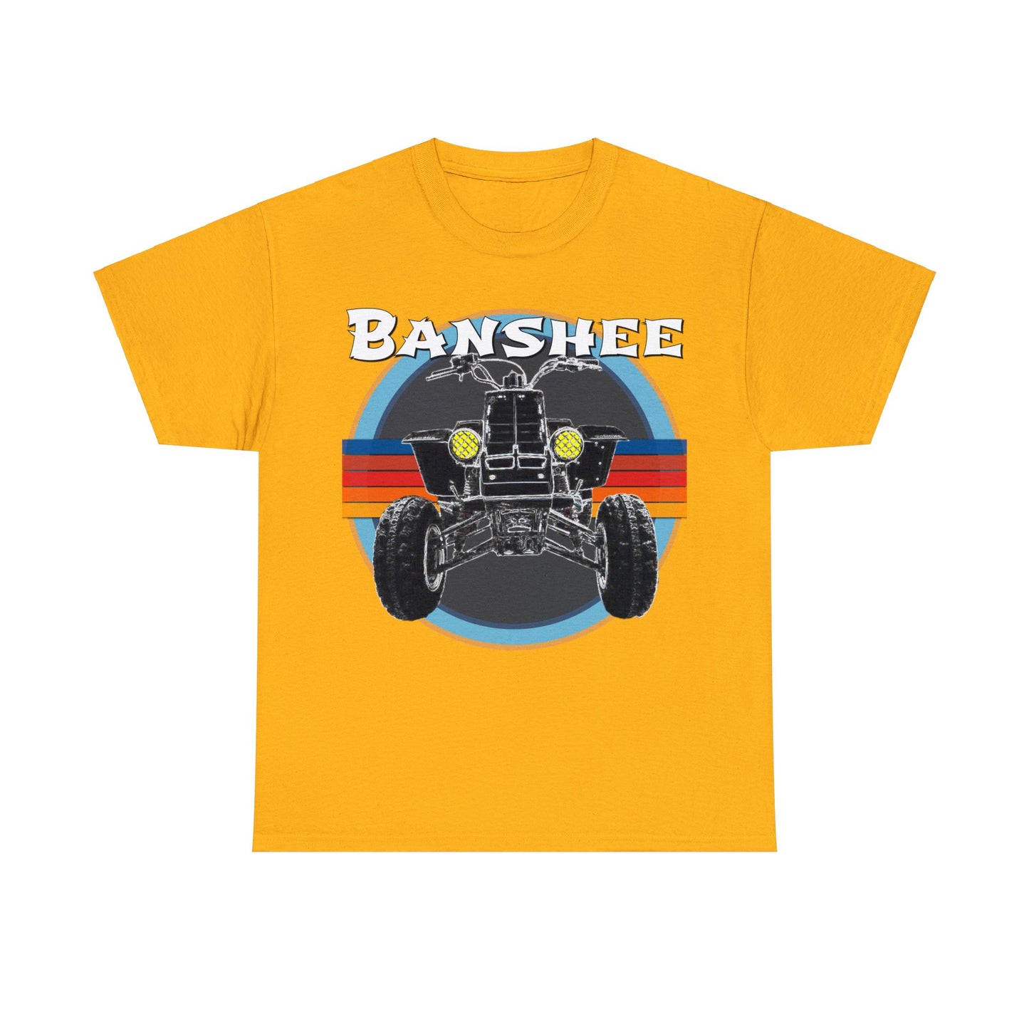 Banshee Quad ATV, Banshee Four Wheeler, Quad Bike Heavy Cotton Tee