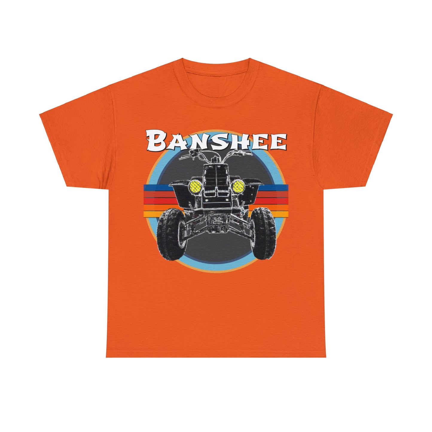 Banshee Quad ATV, Banshee Four Wheeler, Quad Bike Heavy Cotton Tee