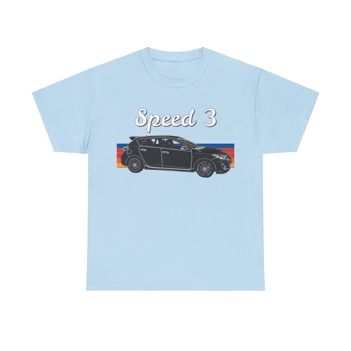 Speed 3 Hot Hatch Turbo Charged Car Subie Heavy Cotton Tee