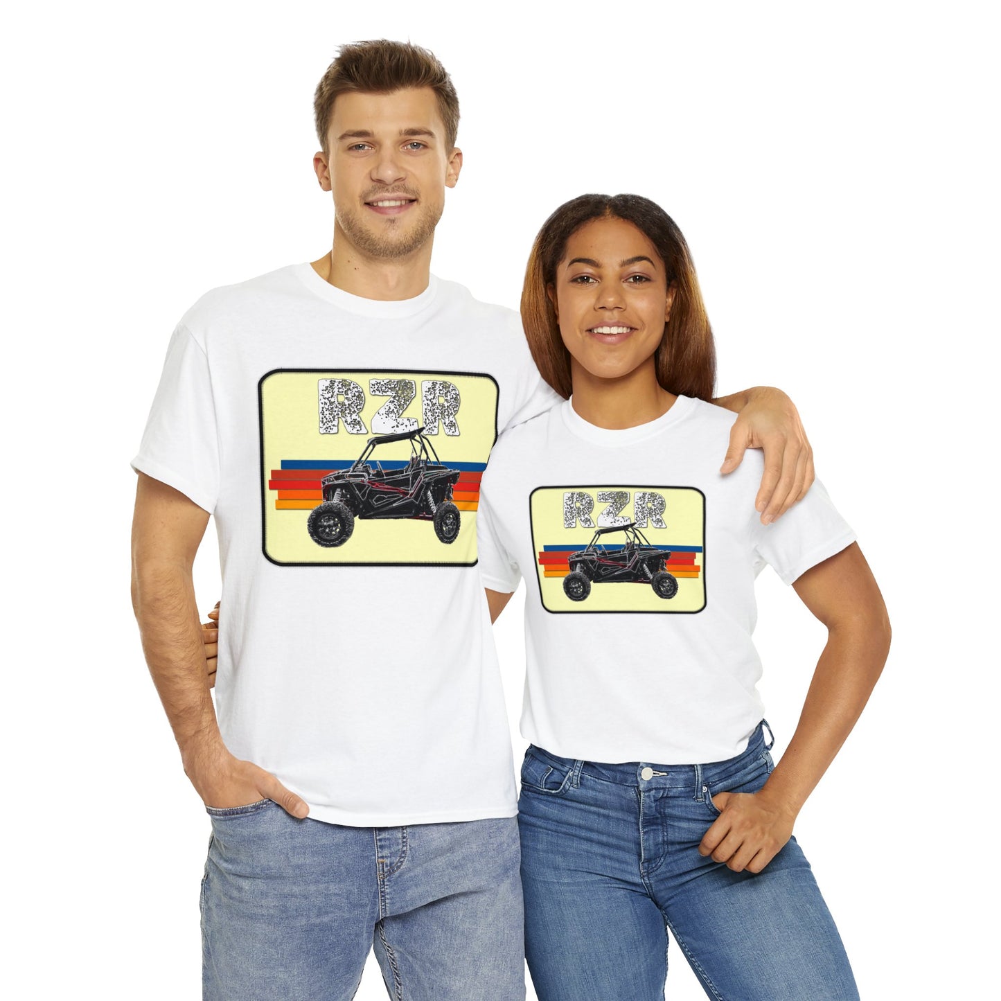 RZR UTV Side By Side 4x4 Off Road ATC Heavy Cotton Tee