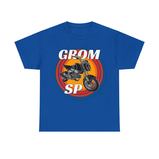 Grom SP Motorcycle Minibike Motocross Motor Bike Heavy Cotton Tee