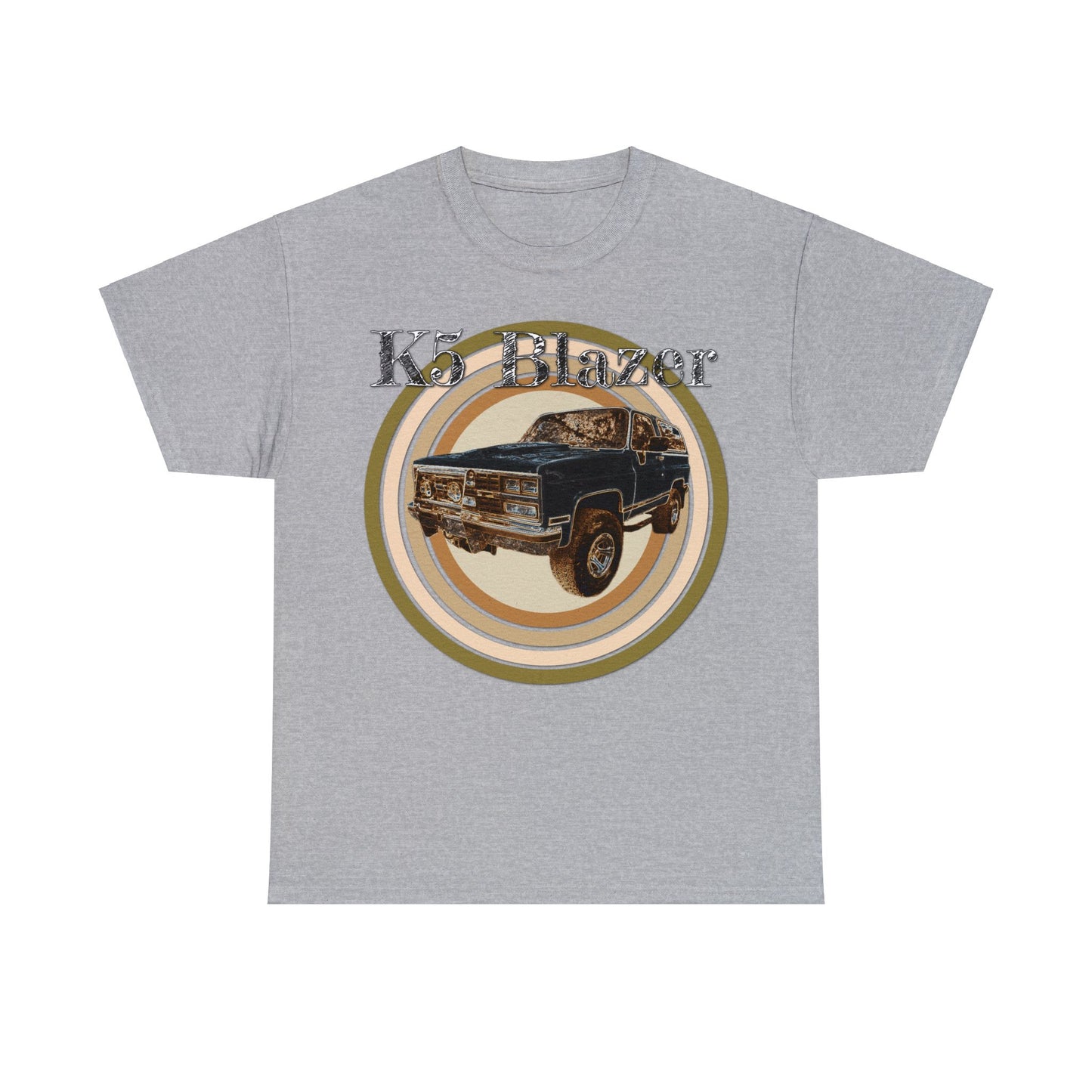 K5 Blazer Truck, 4x4 Truck, Vintage Blazer, Retro Blazer Car Heavy Cotton Tee