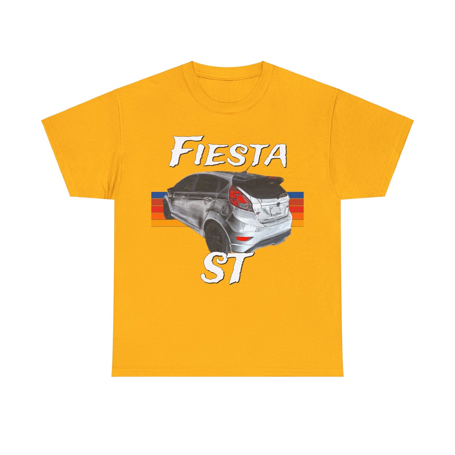 Fiesta ST Hot Hatch Turbo Charged Hatchback Sports Car Heavy Cotton Tee