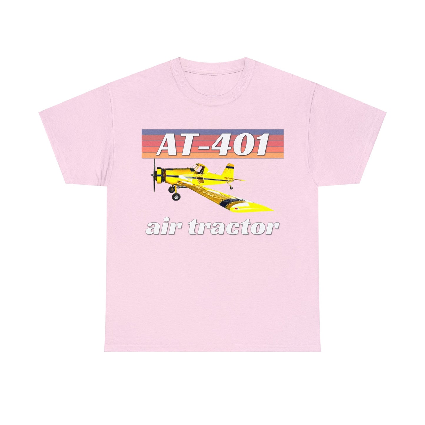 AT 401 Crop Duster Plane, Air Tractor Airplane, Farming Airplane Heavy Cotton Tee