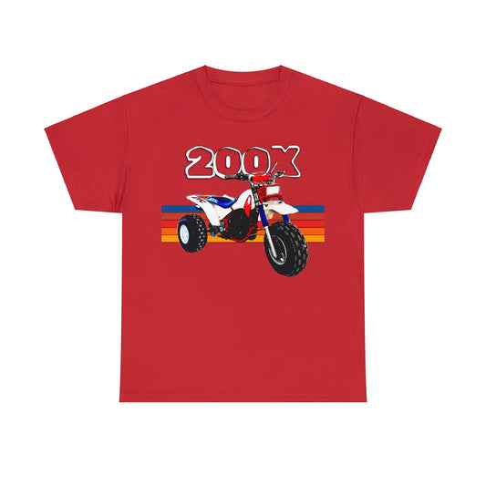 1985 Vintage Retro Three Wheeler ATV ATC 200x Heavy Cotton Tee