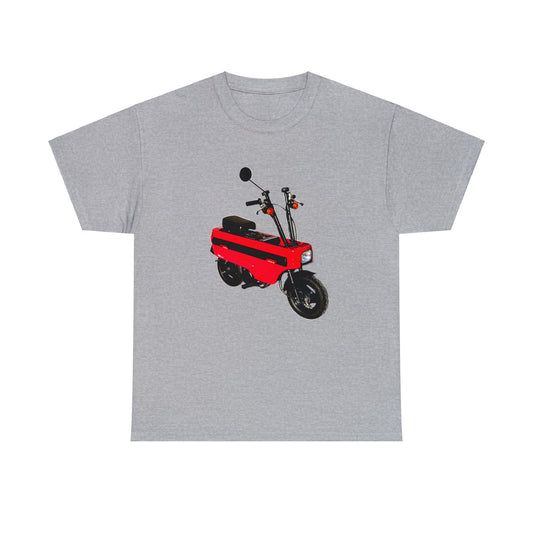 Motocompo Scooter Mini Bike Motorcycle Moped Heavy Cotton Tee