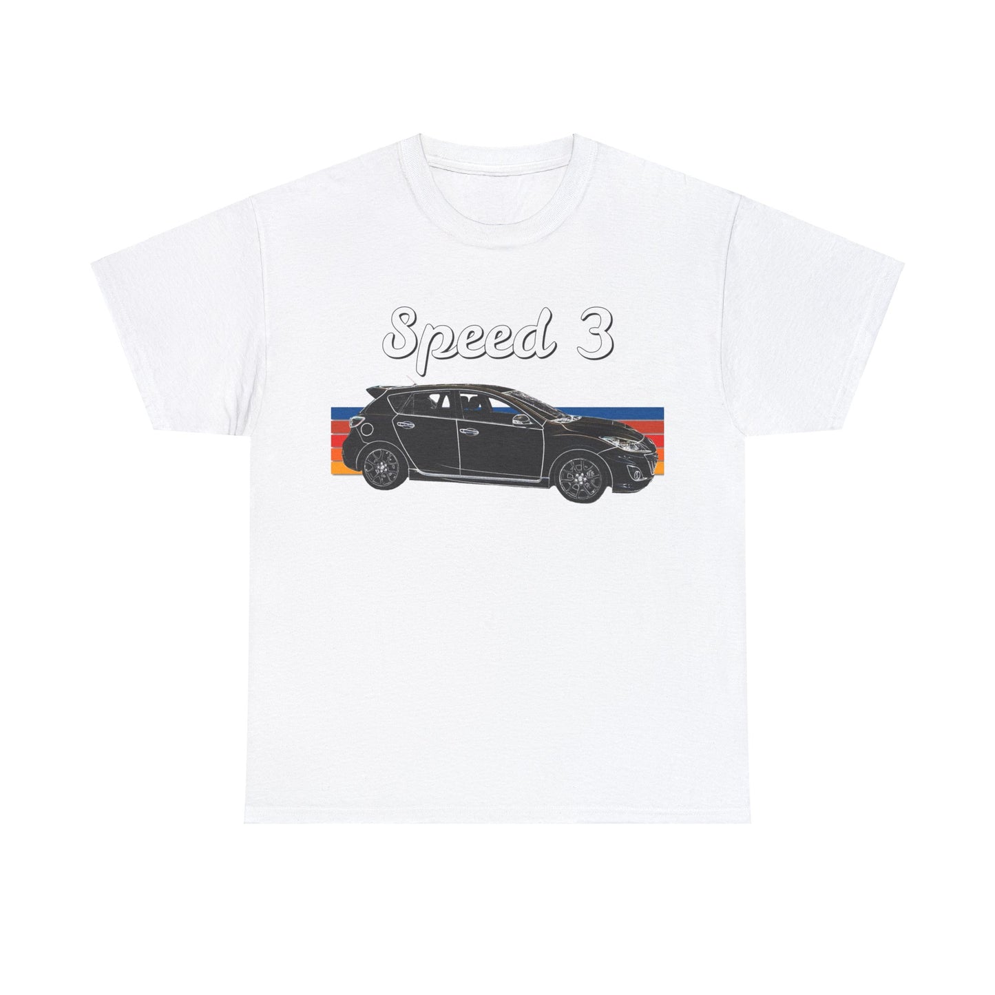 Speed 3 Hot Hatch Turbo Charged Car Subie Heavy Cotton Tee