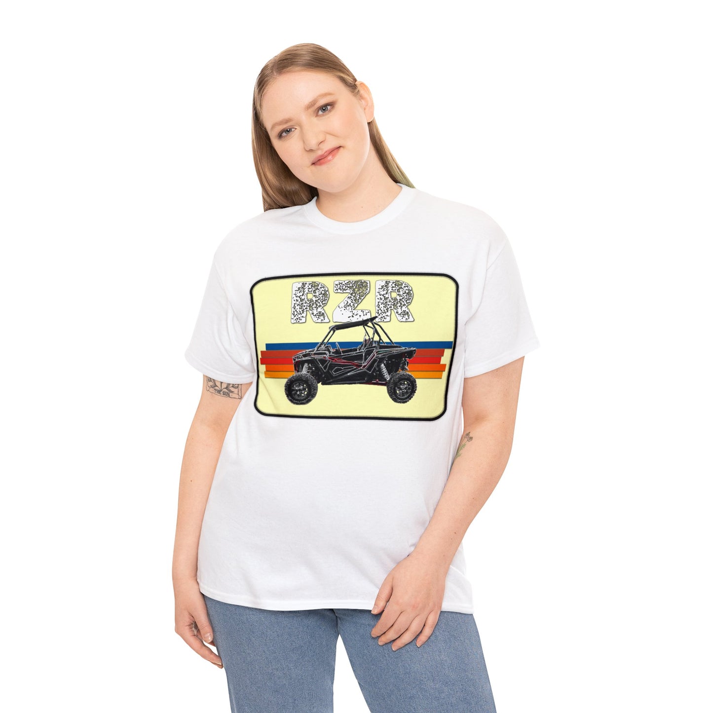 RZR UTV Side By Side 4x4 Off Road ATC Heavy Cotton Tee