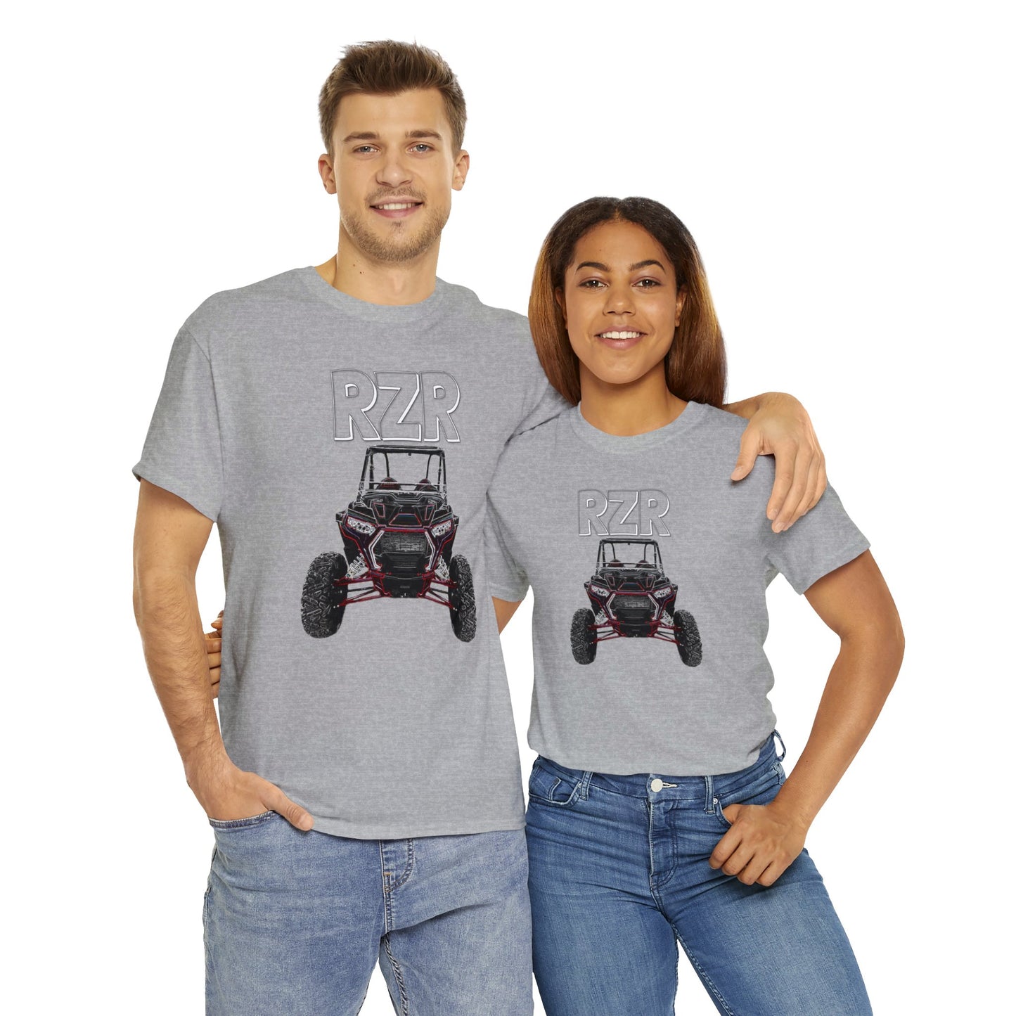 RZR UTV Side By Side 4x4 Off Road ATC Heavy Cotton Tee