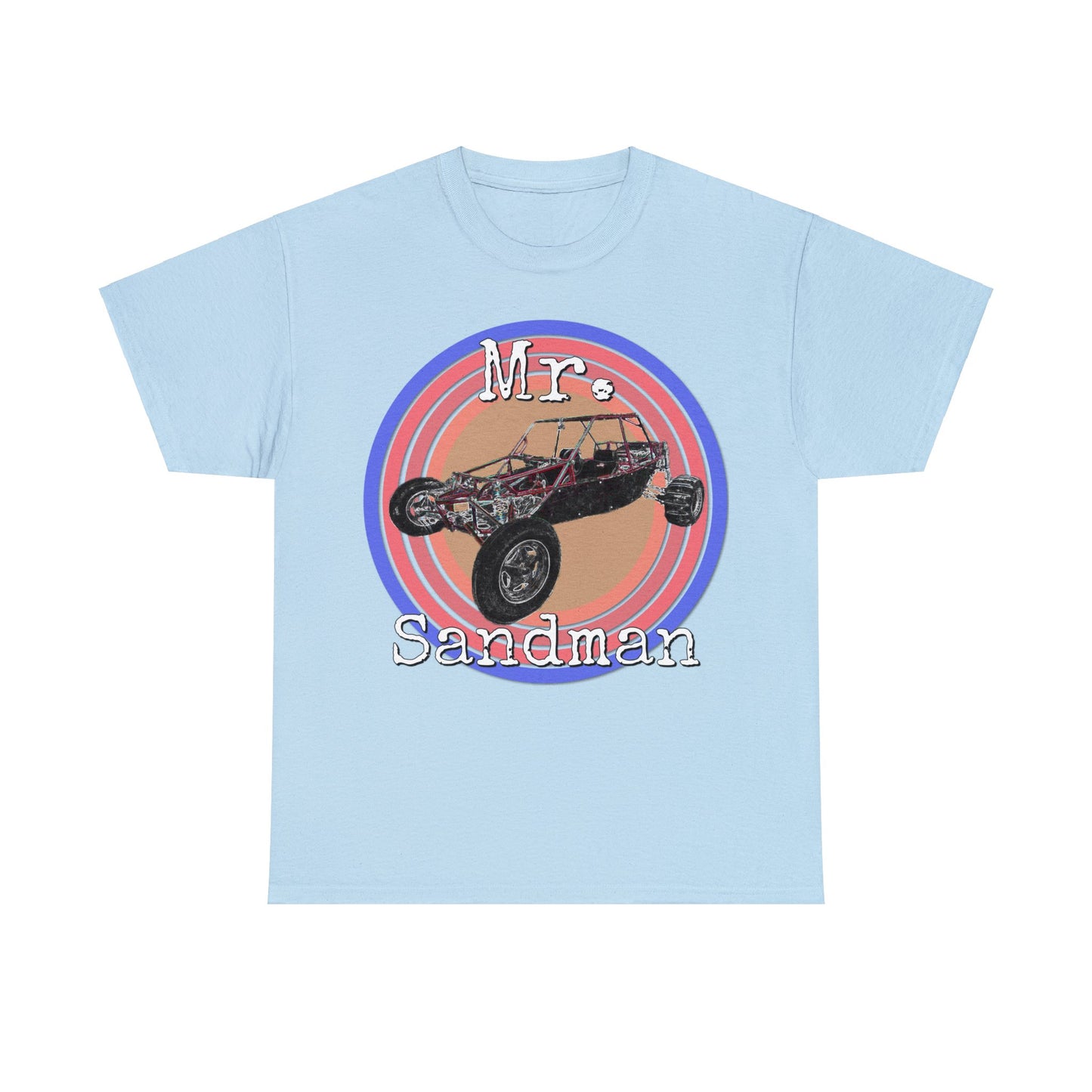 Sandrail Dune Desert Buggy, Sand Rail Car, Off Road Cart Heavy Cotton Tee