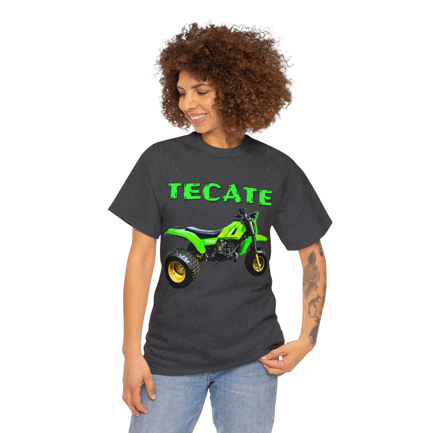 Tecate Vintage Three Wheeler 3 Wheeler ATC ATV Heavy Cotton Tee