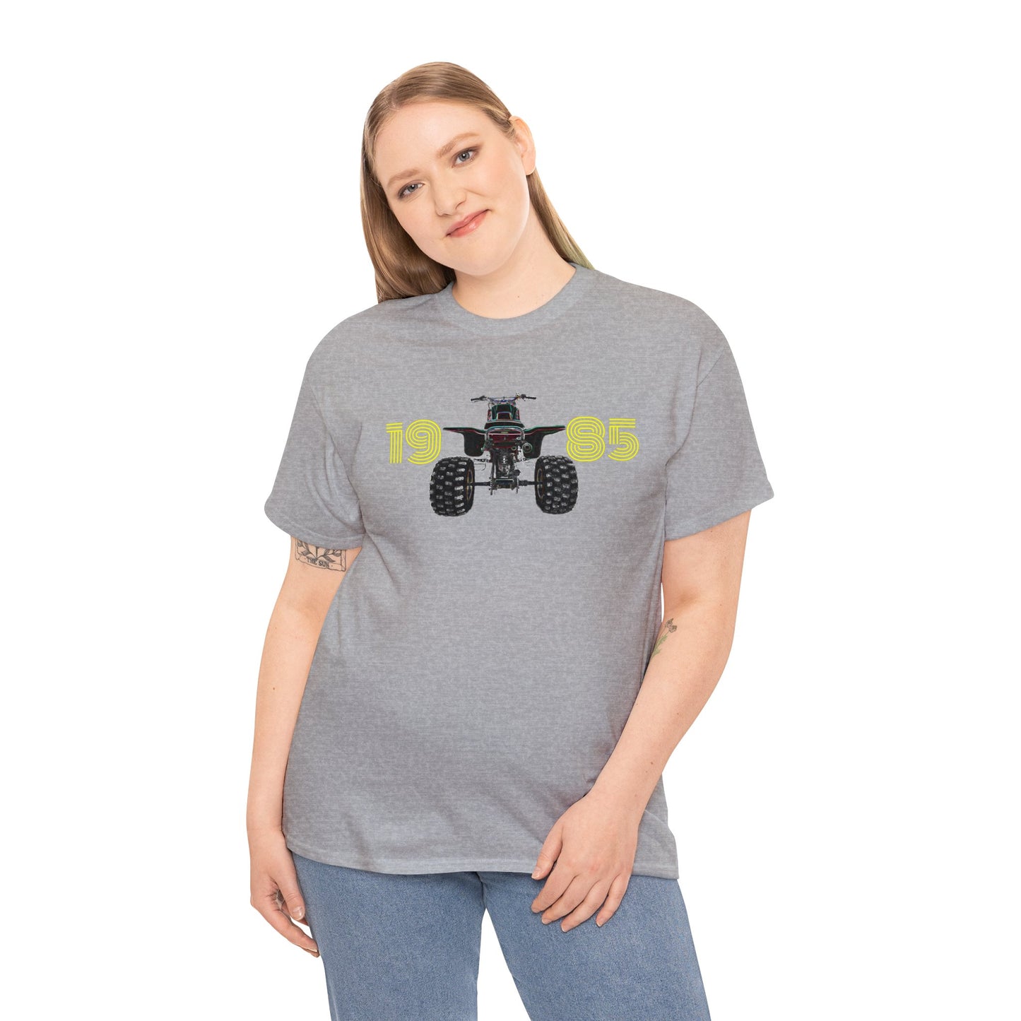 3 Wheeler, Vintage Three Wheeler, All Terrain Vehicle, 250R Heavy Cotton Tee