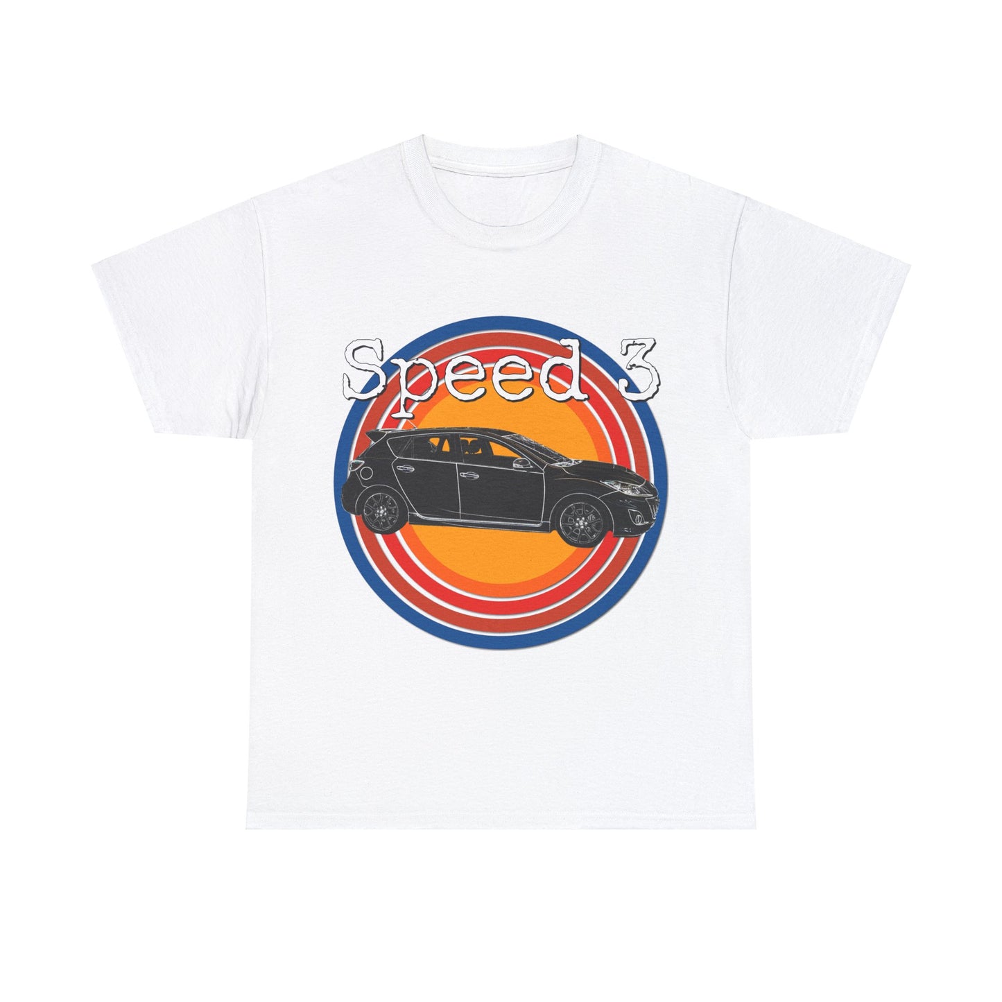 Speed 3 Hot Hatch Turbo Charged Car Subie Heavy Cotton Tee