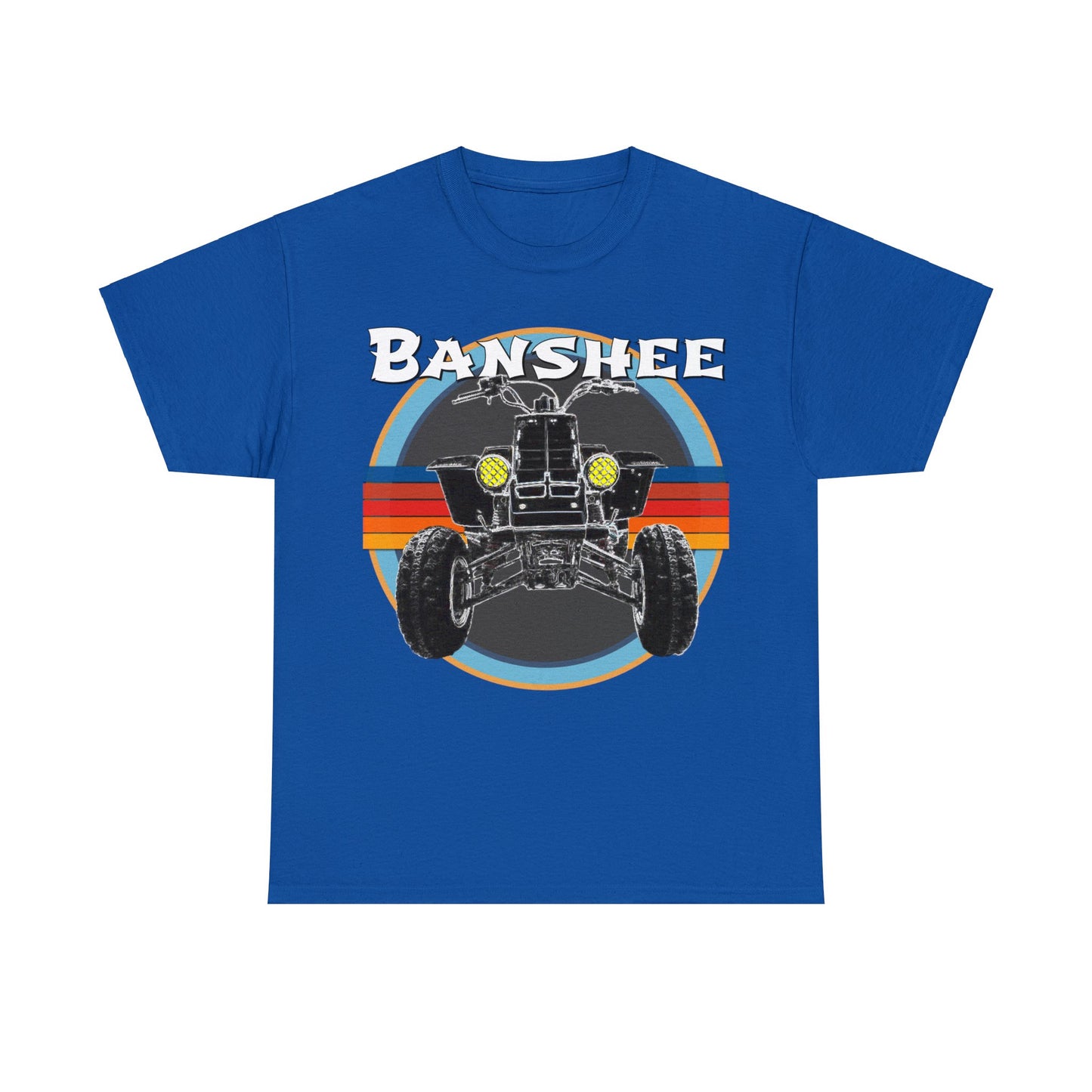 Banshee Quad ATV, Banshee Four Wheeler, Quad Bike Heavy Cotton Tee