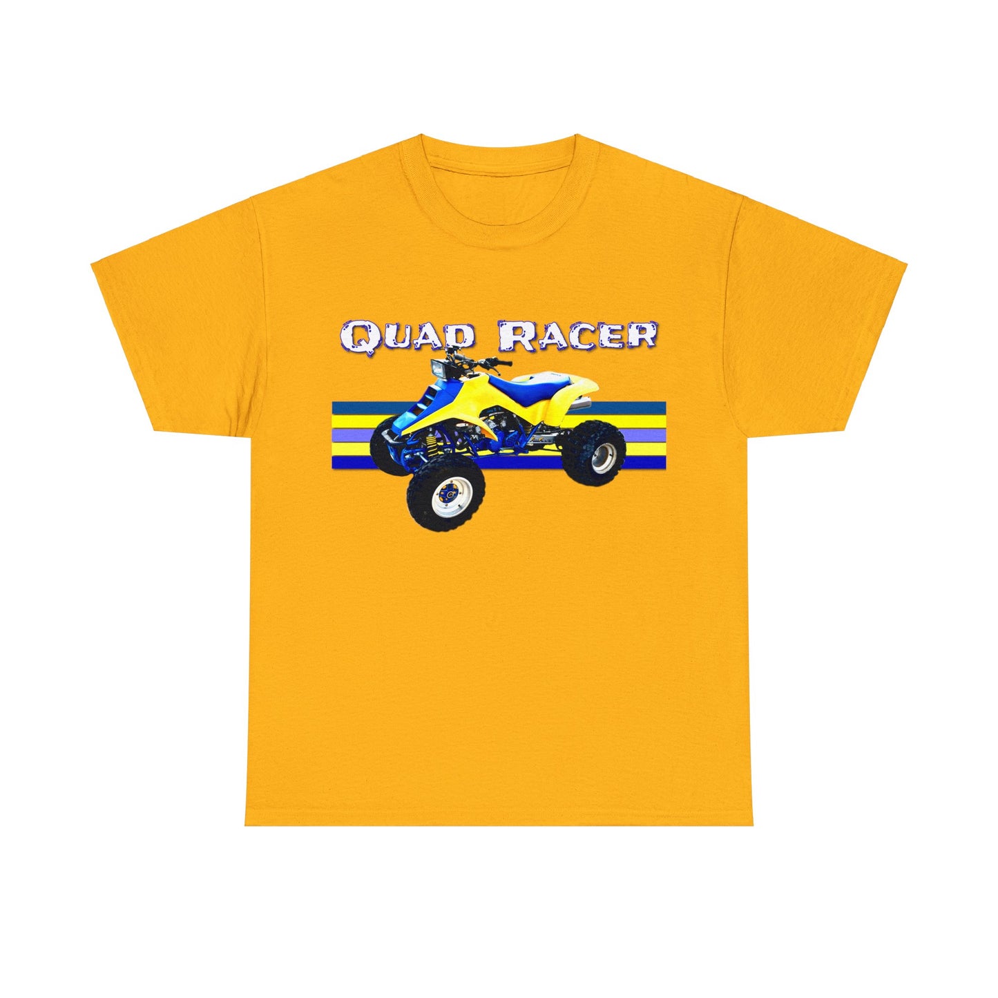 Quad Racer Quad ATV, Banshee Four Wheeler, Quad Bike Heavy Cotton Tee