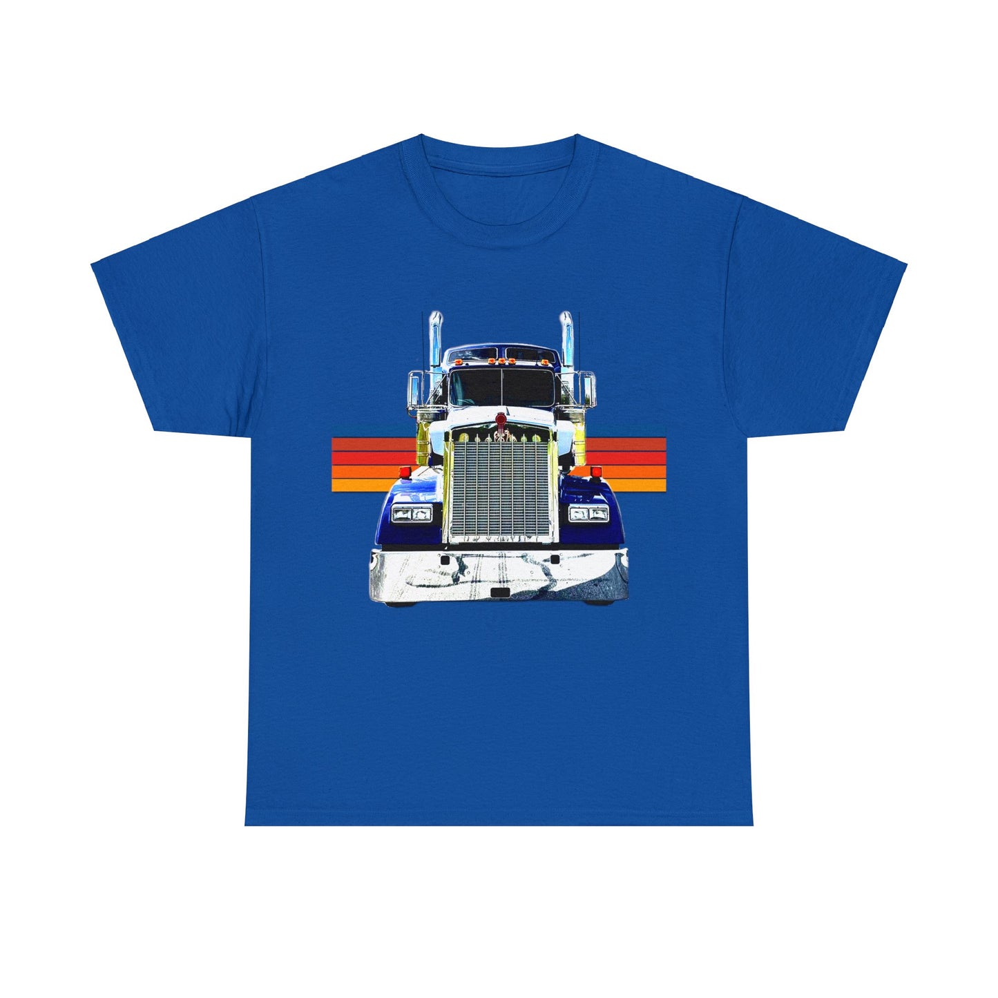 Bobtail Truck, 18 Wheeler, Ken, Trucker, Gift for Trucker Heavy Cotton Tee