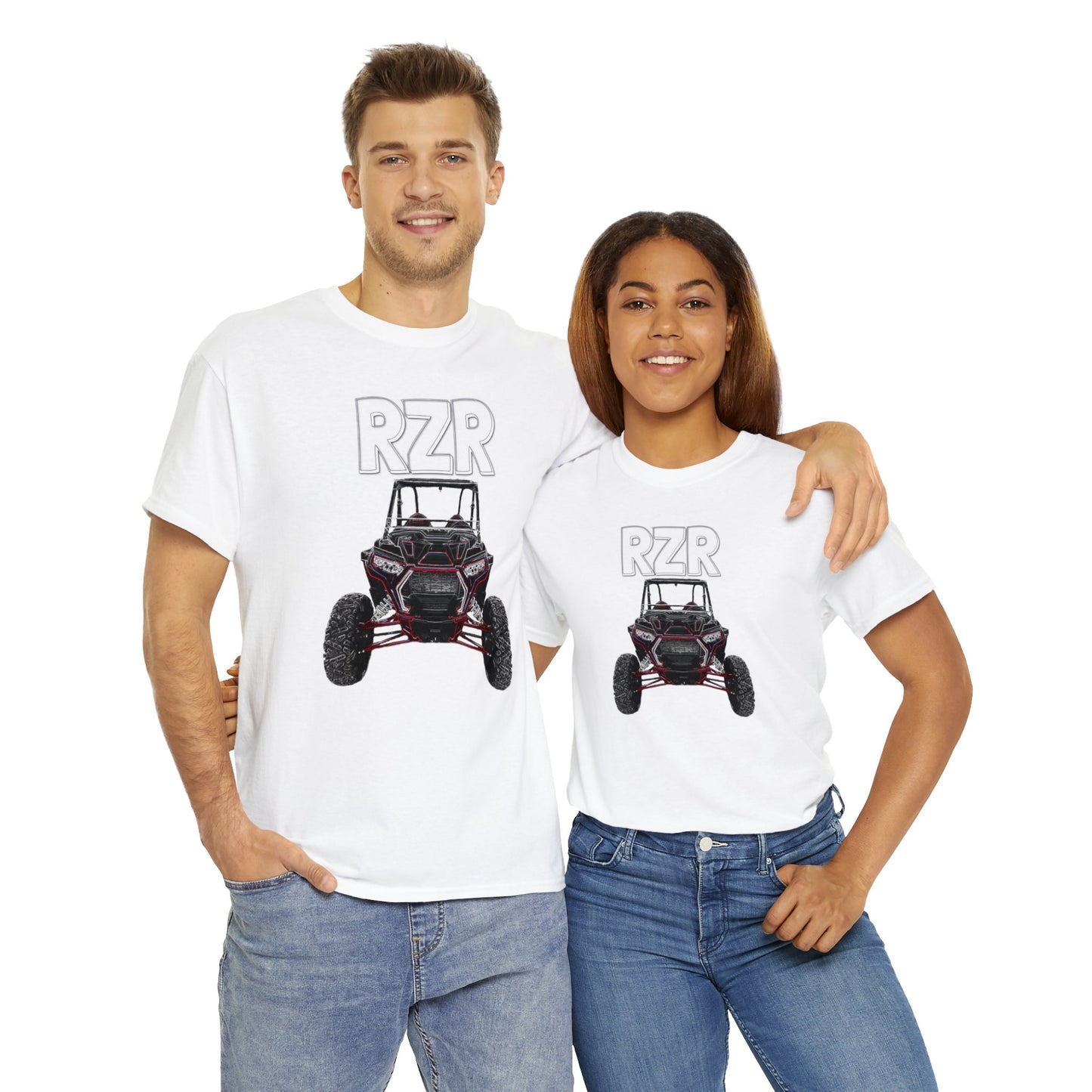 RZR UTV Side By Side 4x4 Off Road ATC Heavy Cotton Tee