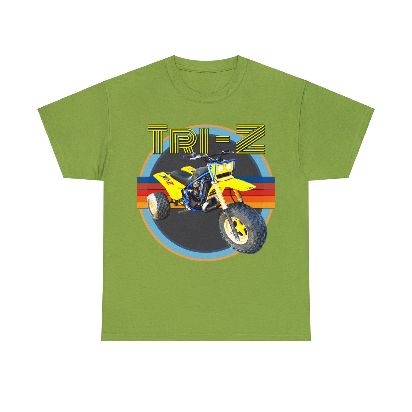 Tri Z Vintage Three Wheeler 3 Wheeler ATC ATV Heavy Cotton Tee