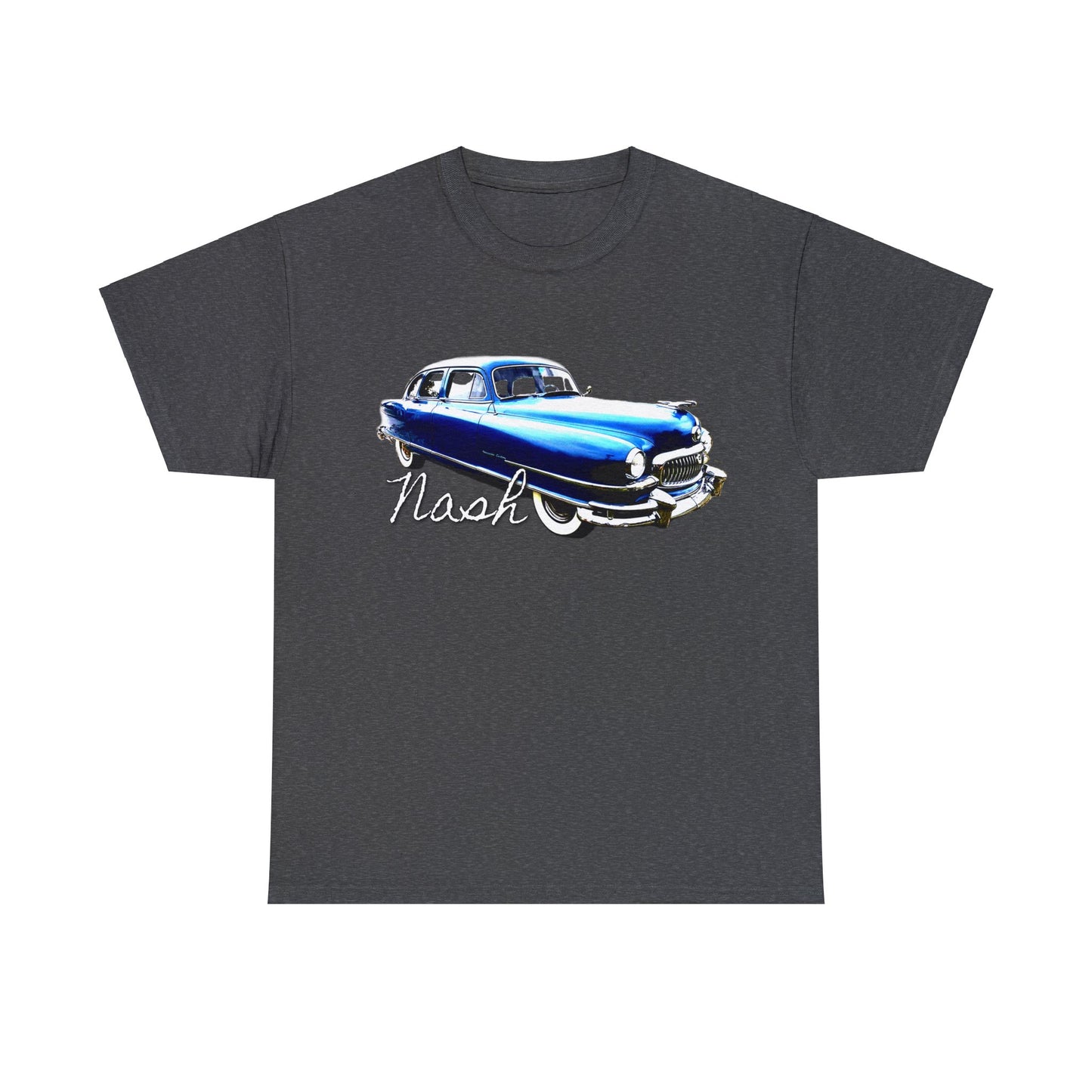 Nash Car, Vintage Car, Retro American Car, Mercury Heavy Cotton Tee