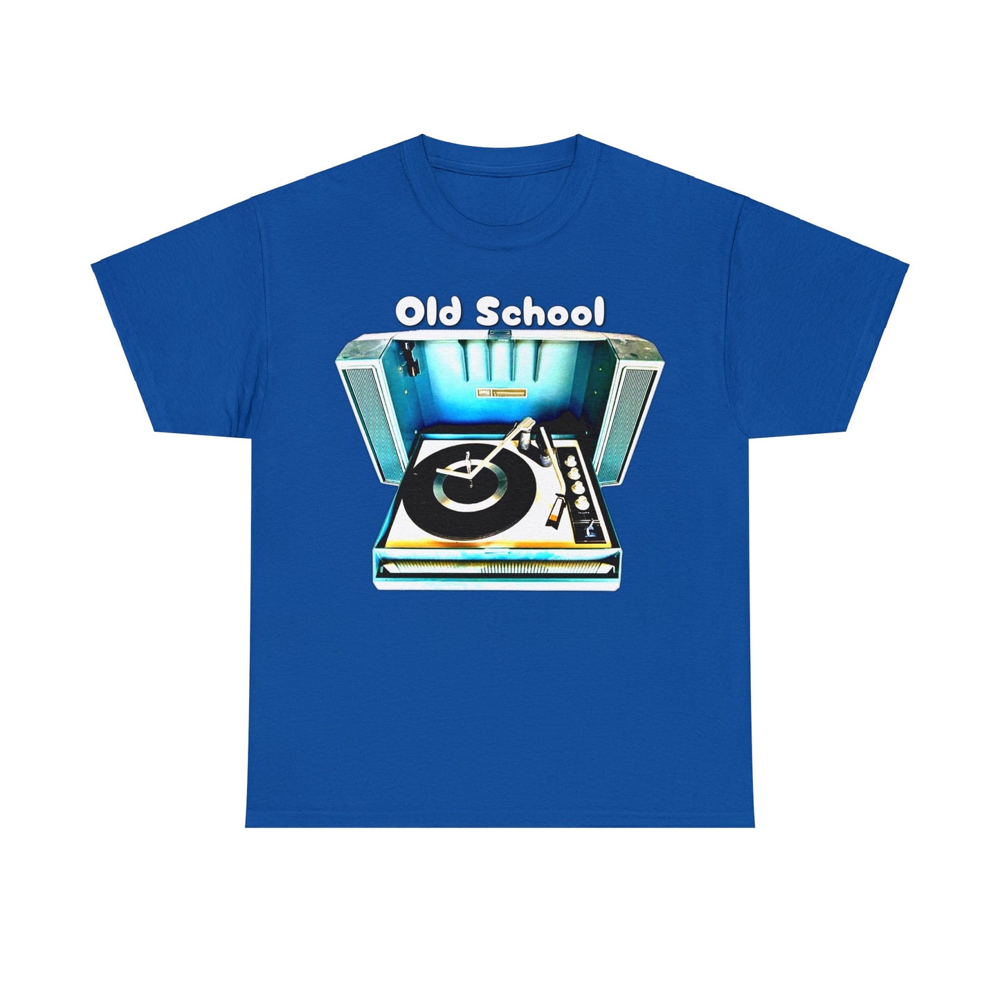 Vintage Record Player, Old School Stereo, Wildcat Portable Record Player Heavy Cotton Tee