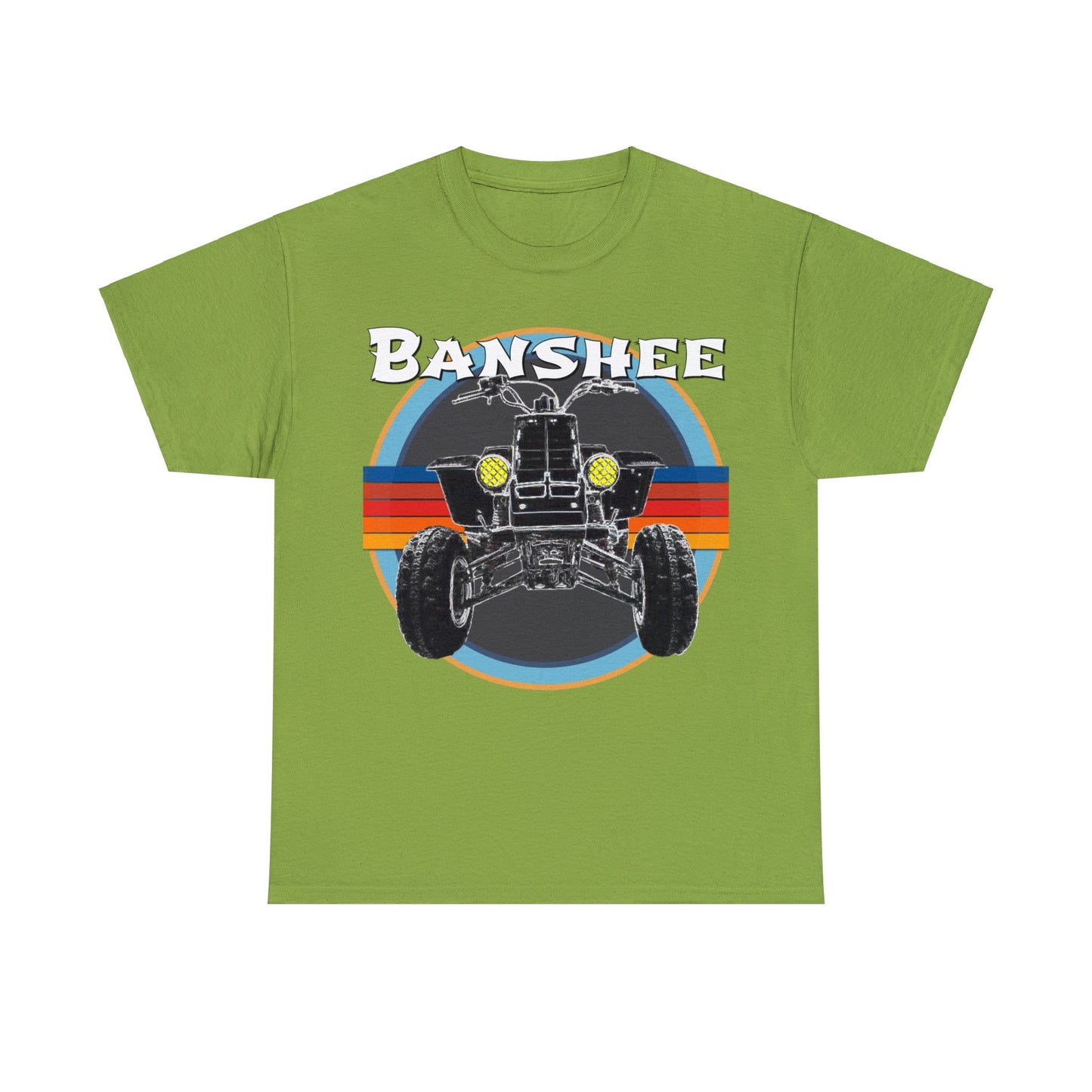 Banshee Quad ATV, Banshee Four Wheeler, Quad Bike Heavy Cotton Tee